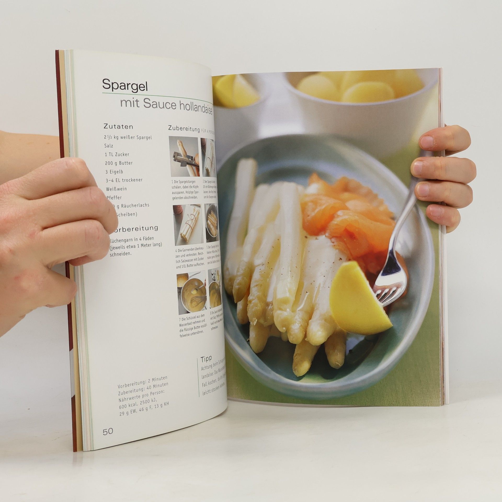 Zabert Sandmaann Kochschule. Step by Step