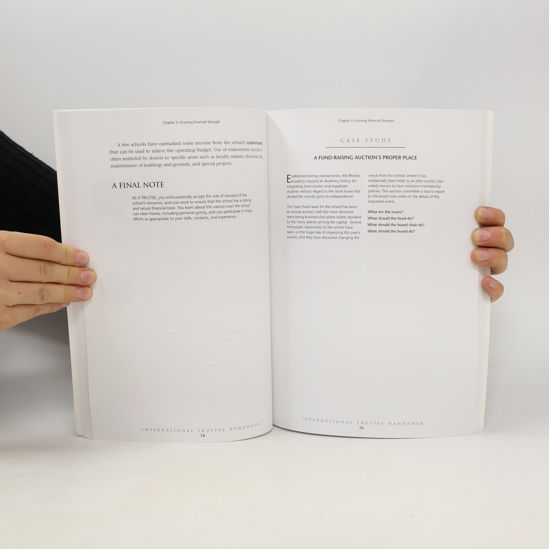 David Chojnacki International Trustee Handbook