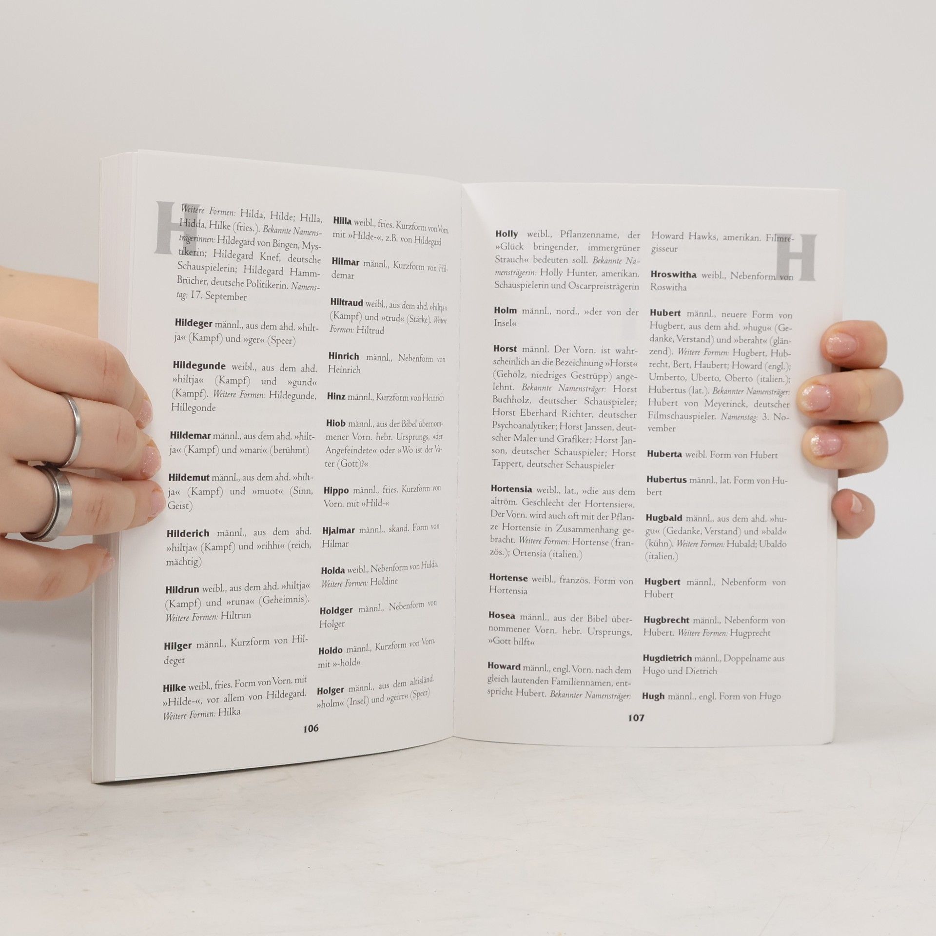 Das grosse Vornamenbuch