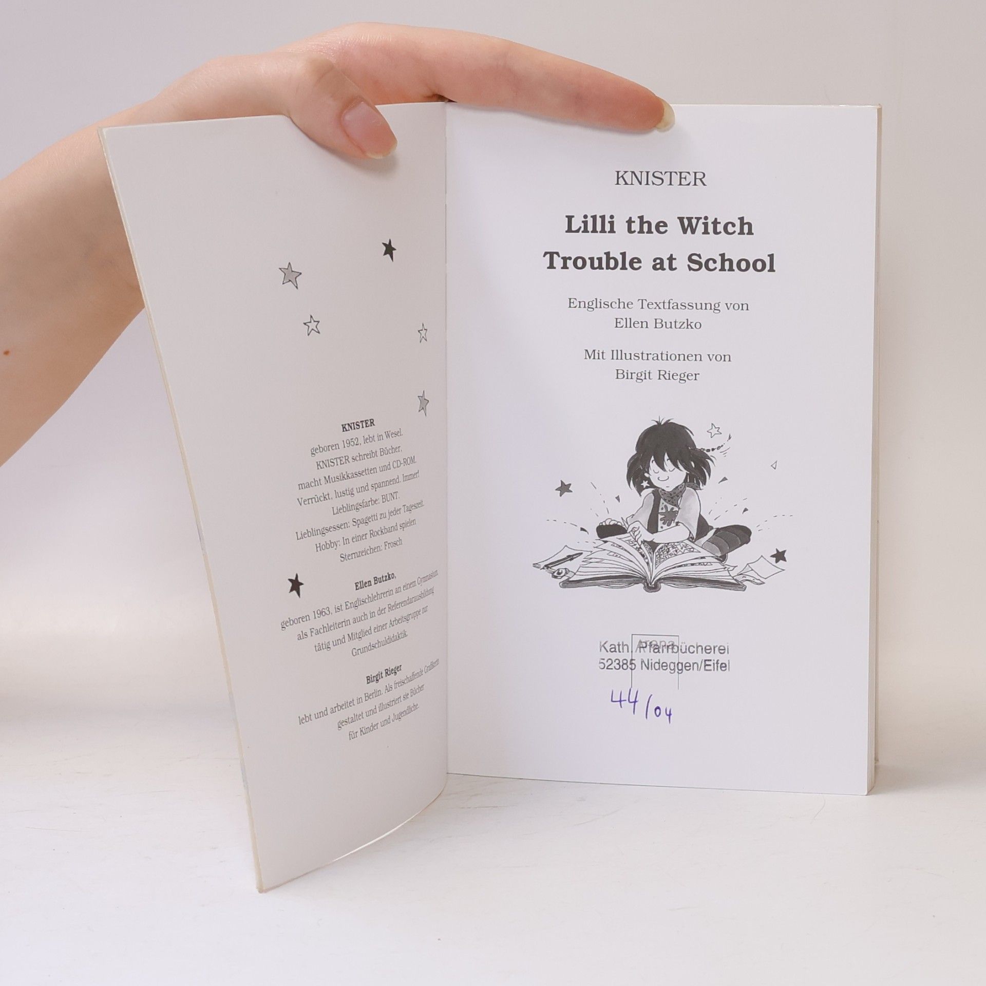 Knister Lilli the Witch. Trouble at school