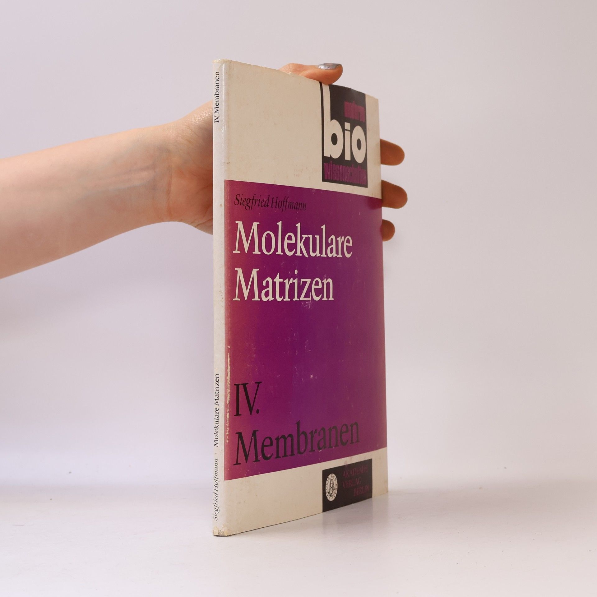 Siegfried Hoffmann Molekulare Matrizen IV.
