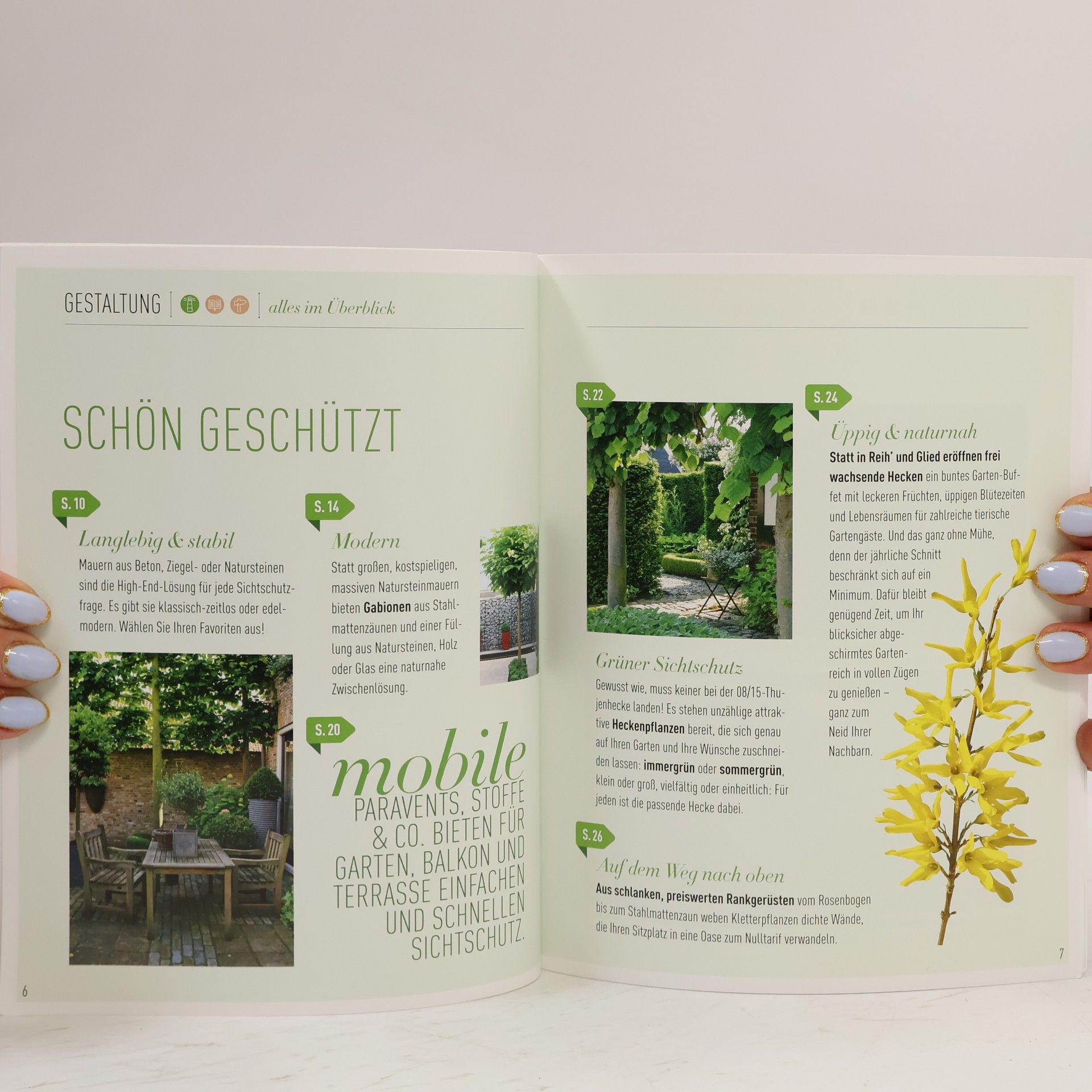 Tanja Ratsch Sichtschutz im Garten