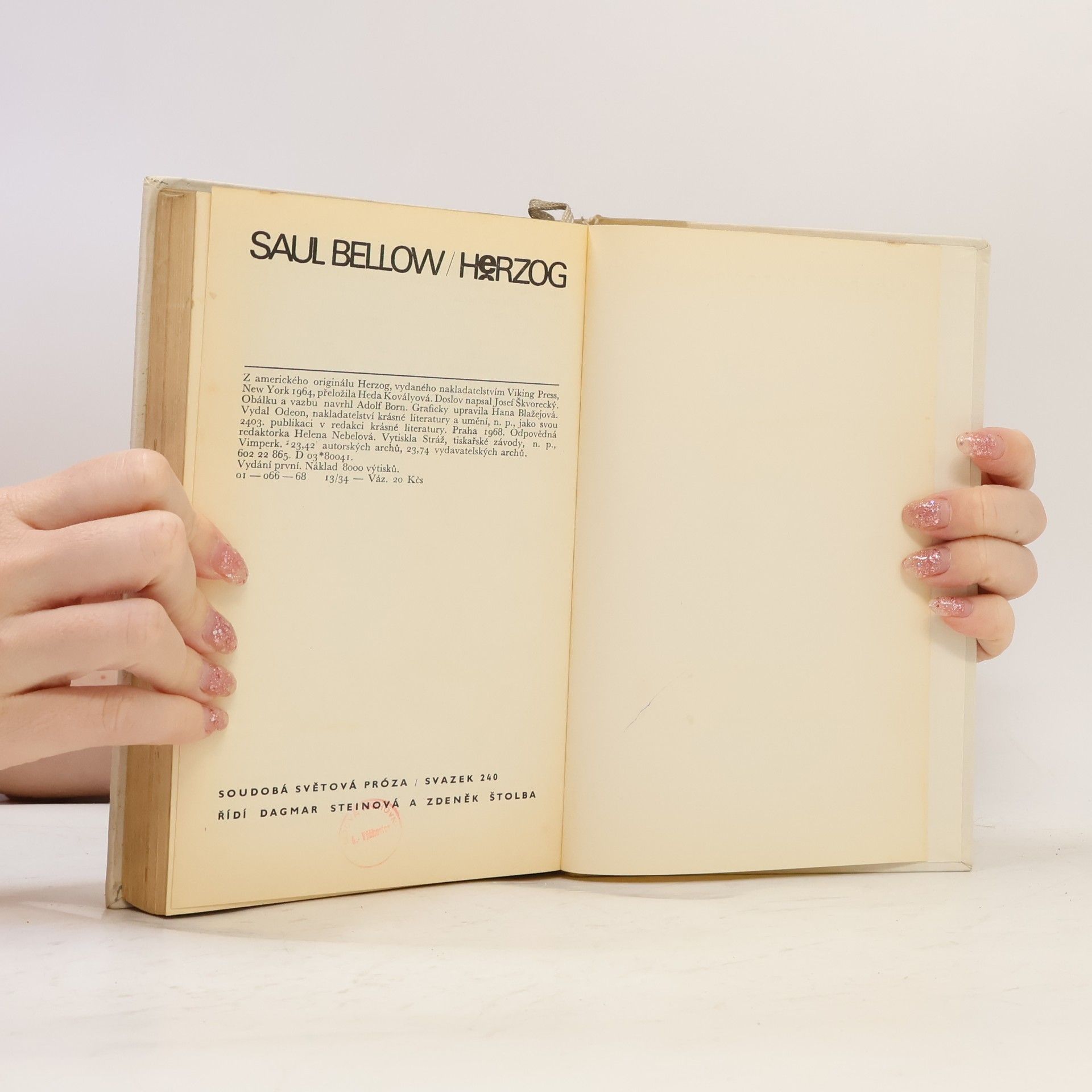 Saul Bellow Herzog
