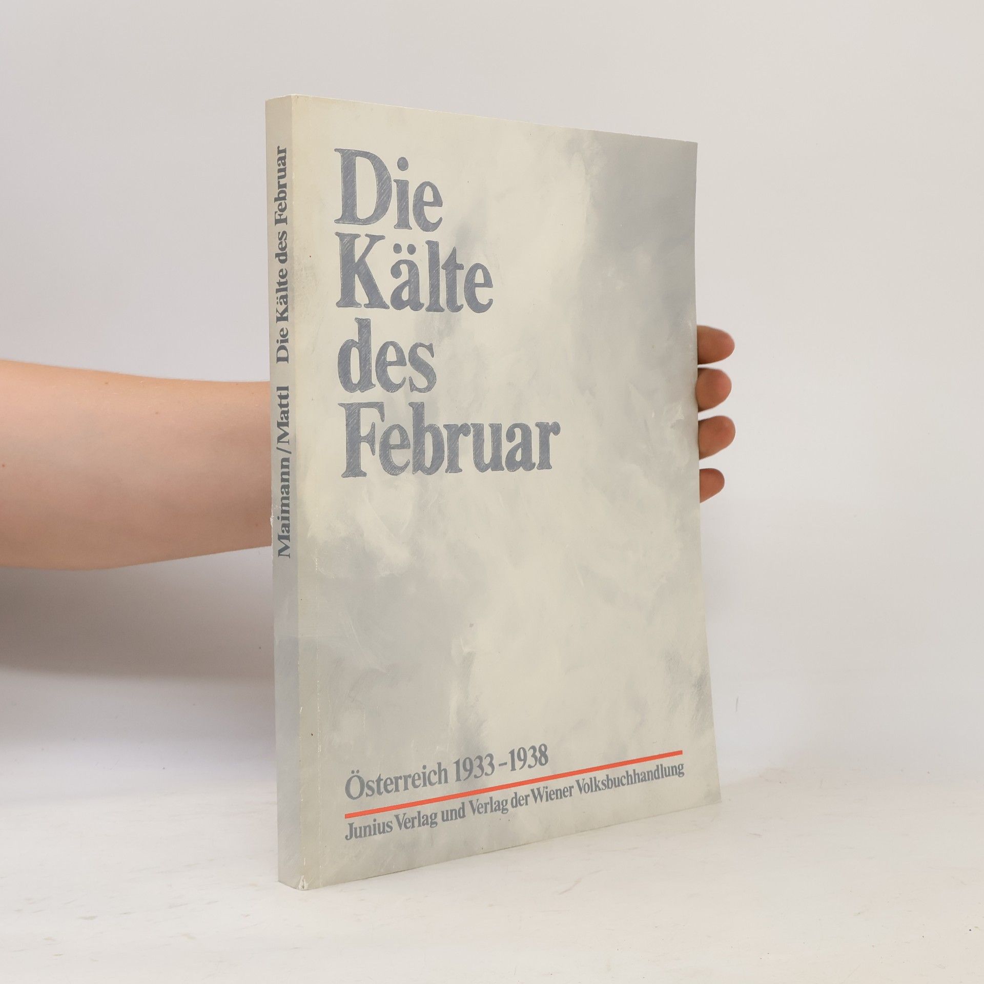 Collectif d'auteurs Die Kälte des Februar: Österreich 1933–1938