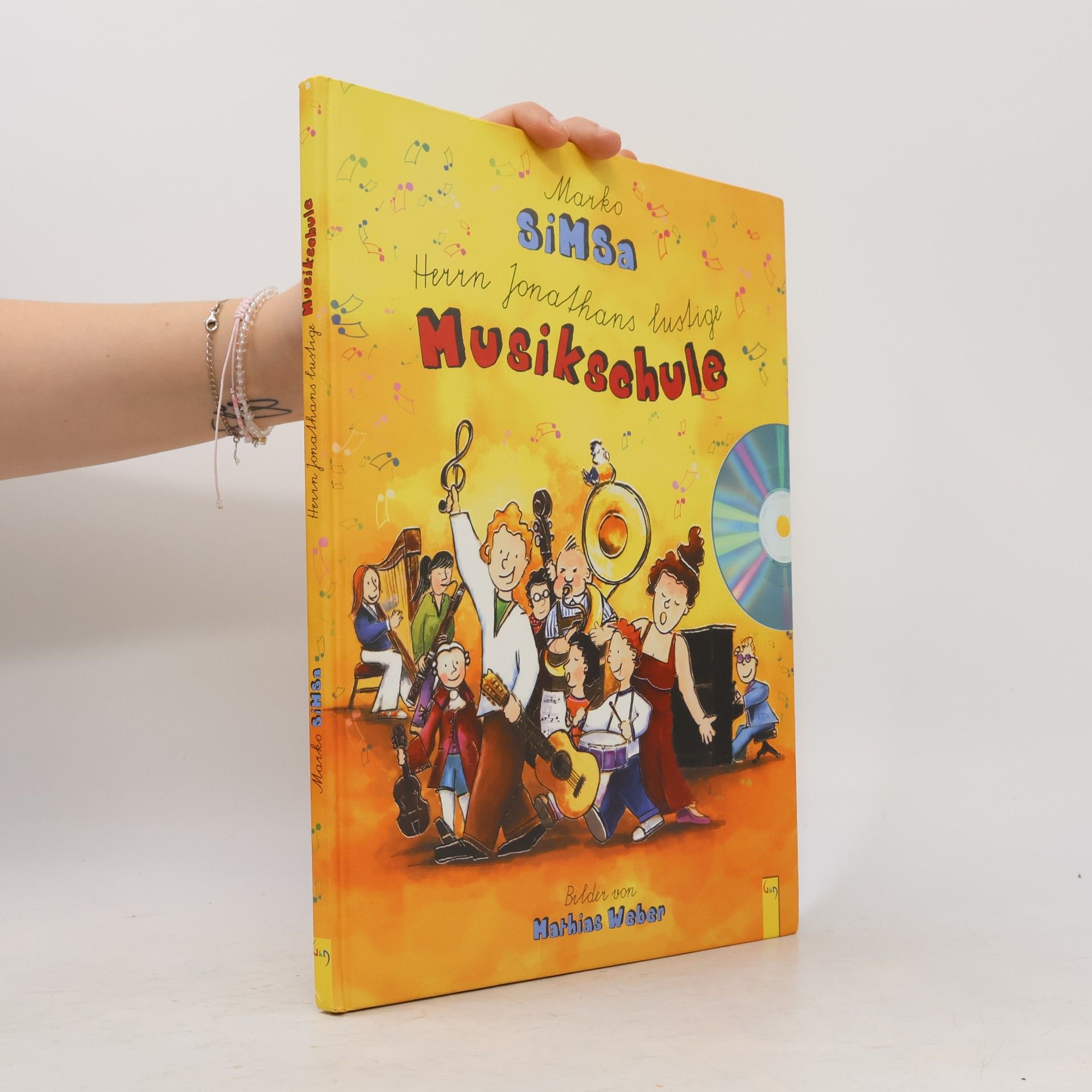 Marko Simsa Herrn Jonathans lustige Musikschule, m. Audio-CD
