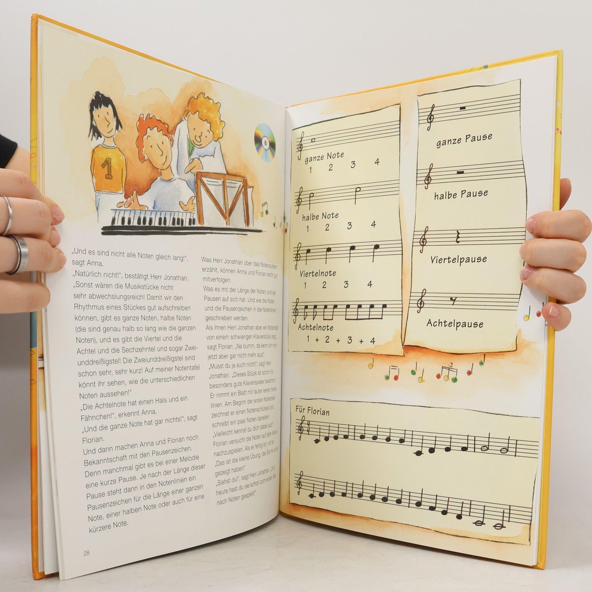 Marko Simsa Herrn Jonathans lustige Musikschule, m. Audio-CD