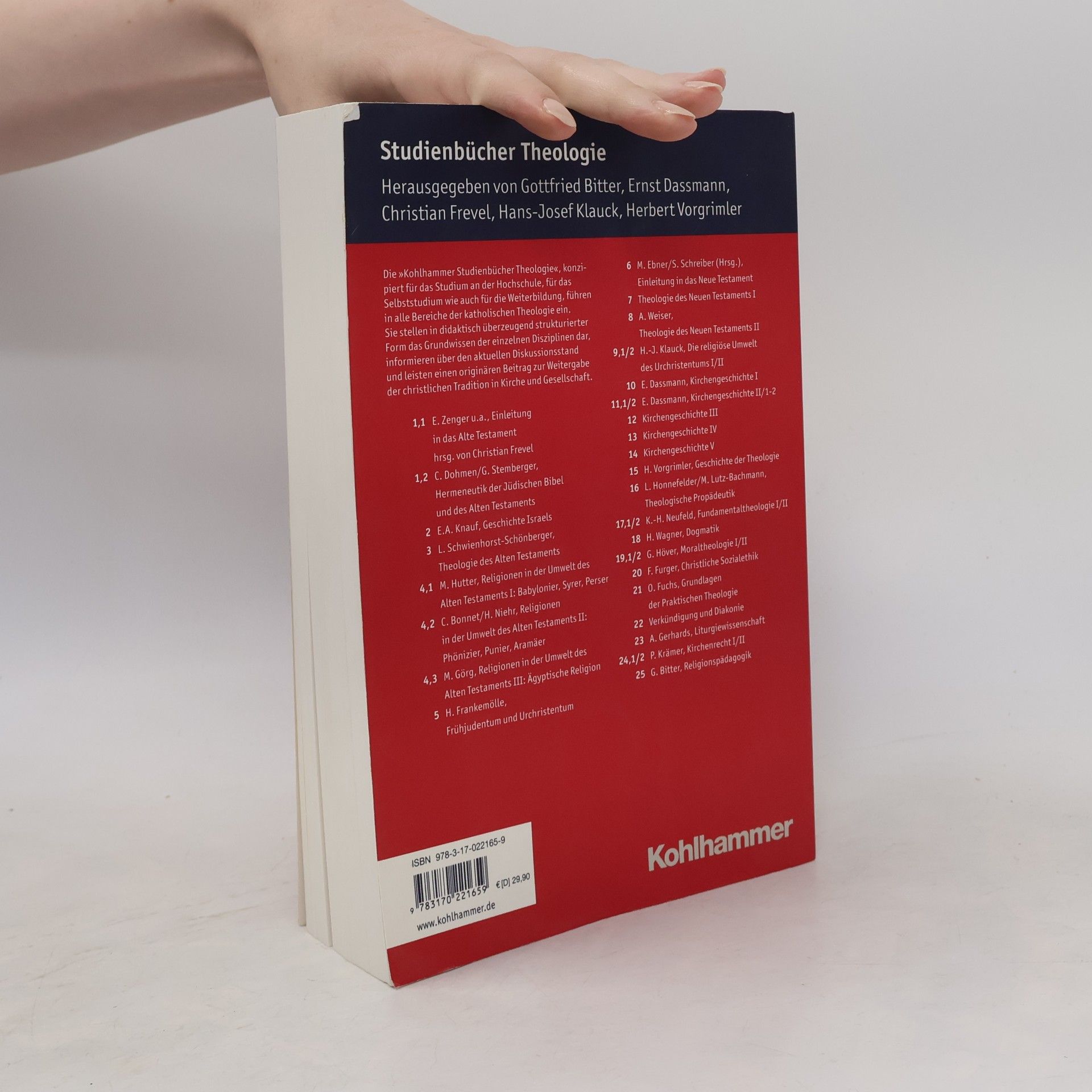 Erich Zenger Kohlhammer Studienbücher Theologie - 1,1: Einleitung in das Alte Testament