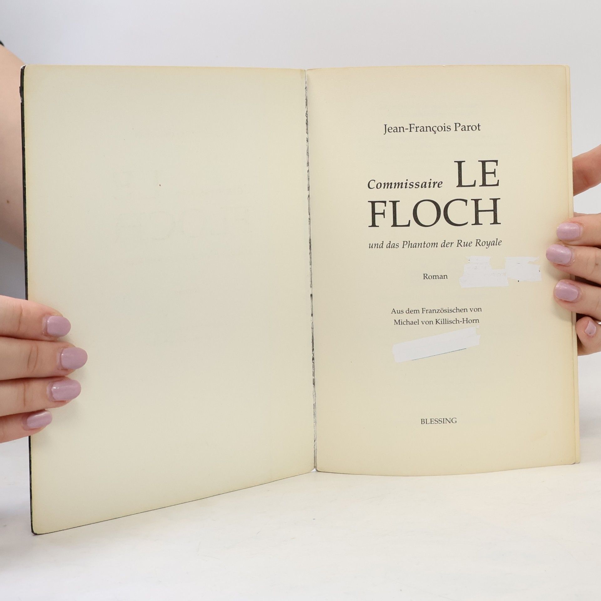 Jean-François Parot Commissaire Le Floch und das Phantom der Rue Royale
