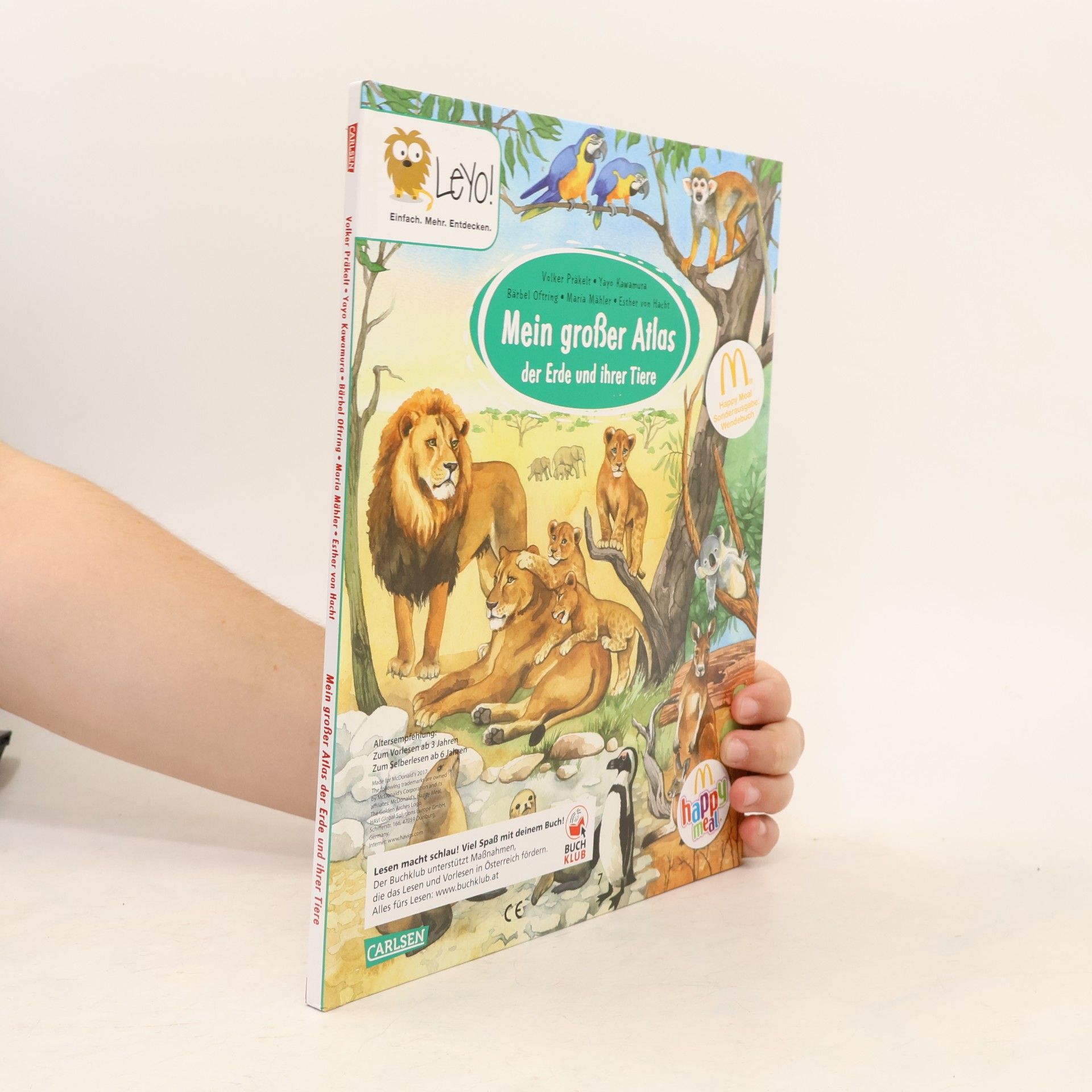 Autorenkollektiv Mein großer Atlas der Erde und ihrer Tiere