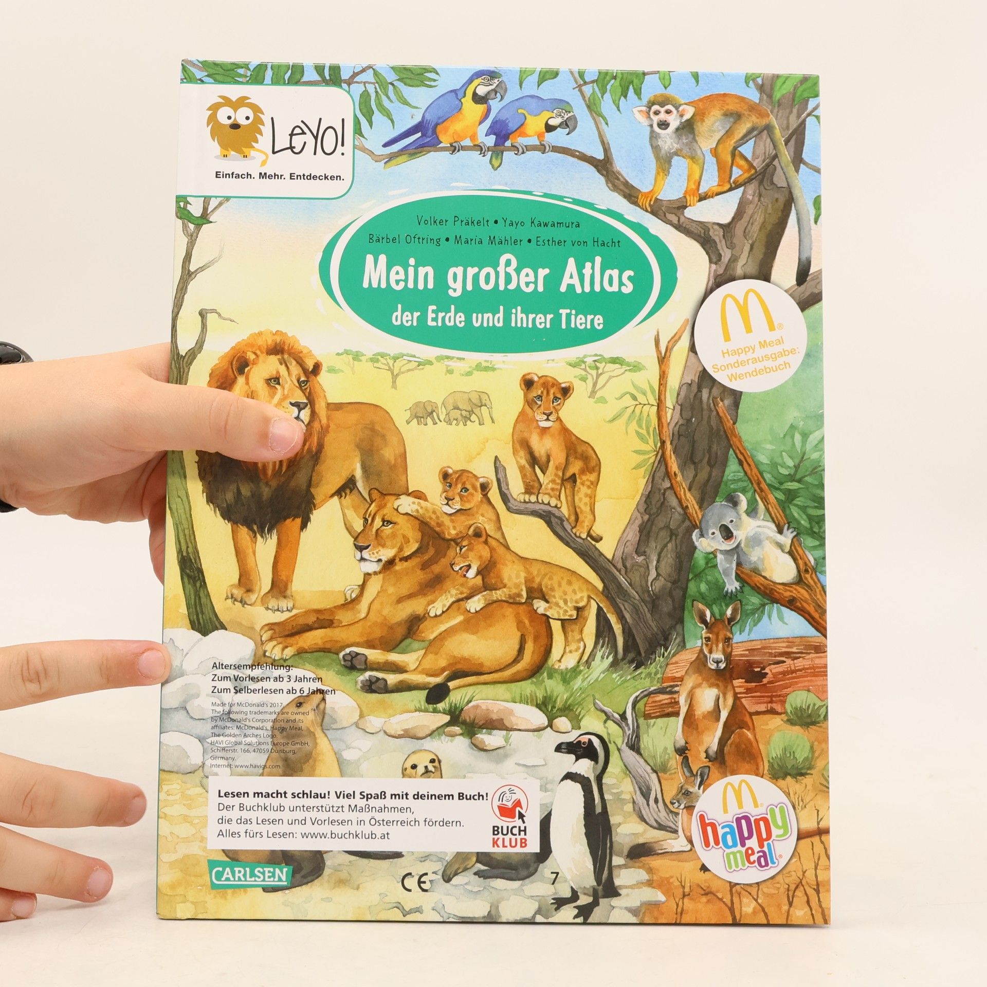Autorenkollektiv Mein großer Atlas der Erde und ihrer Tiere