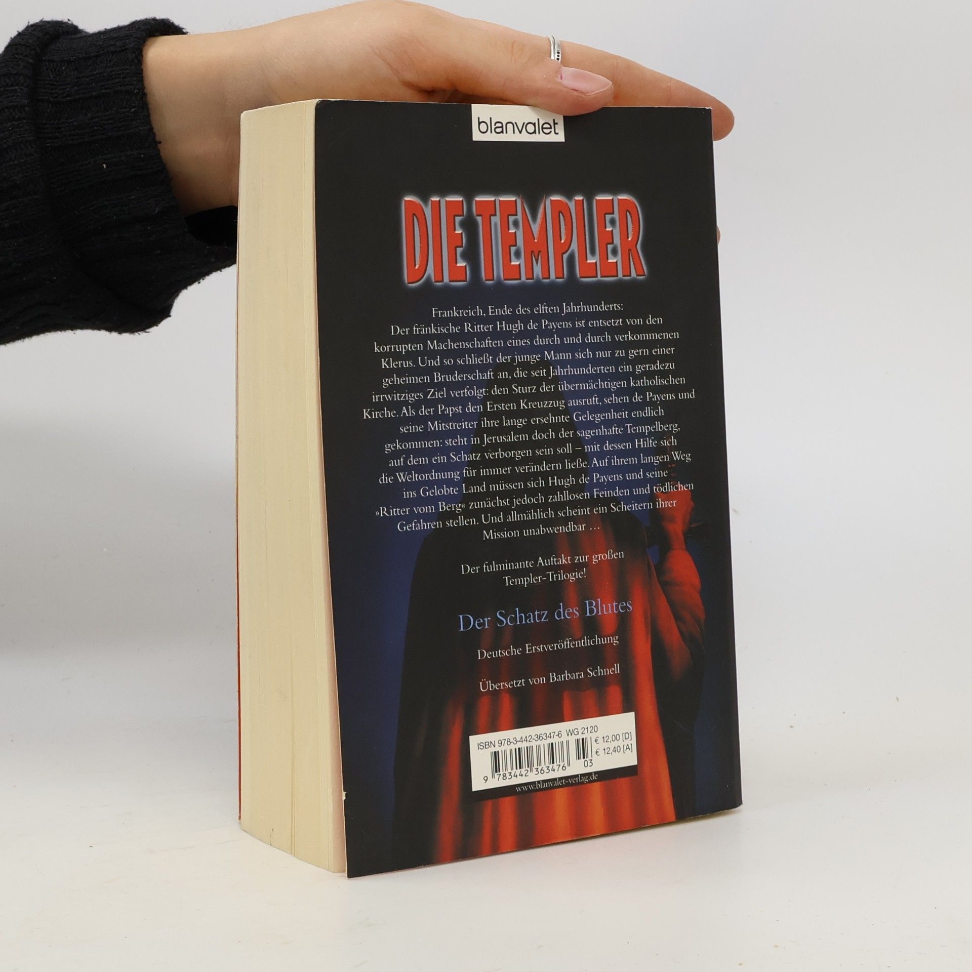 Jack Whyte Die Templer : Der Schatz des Blutes