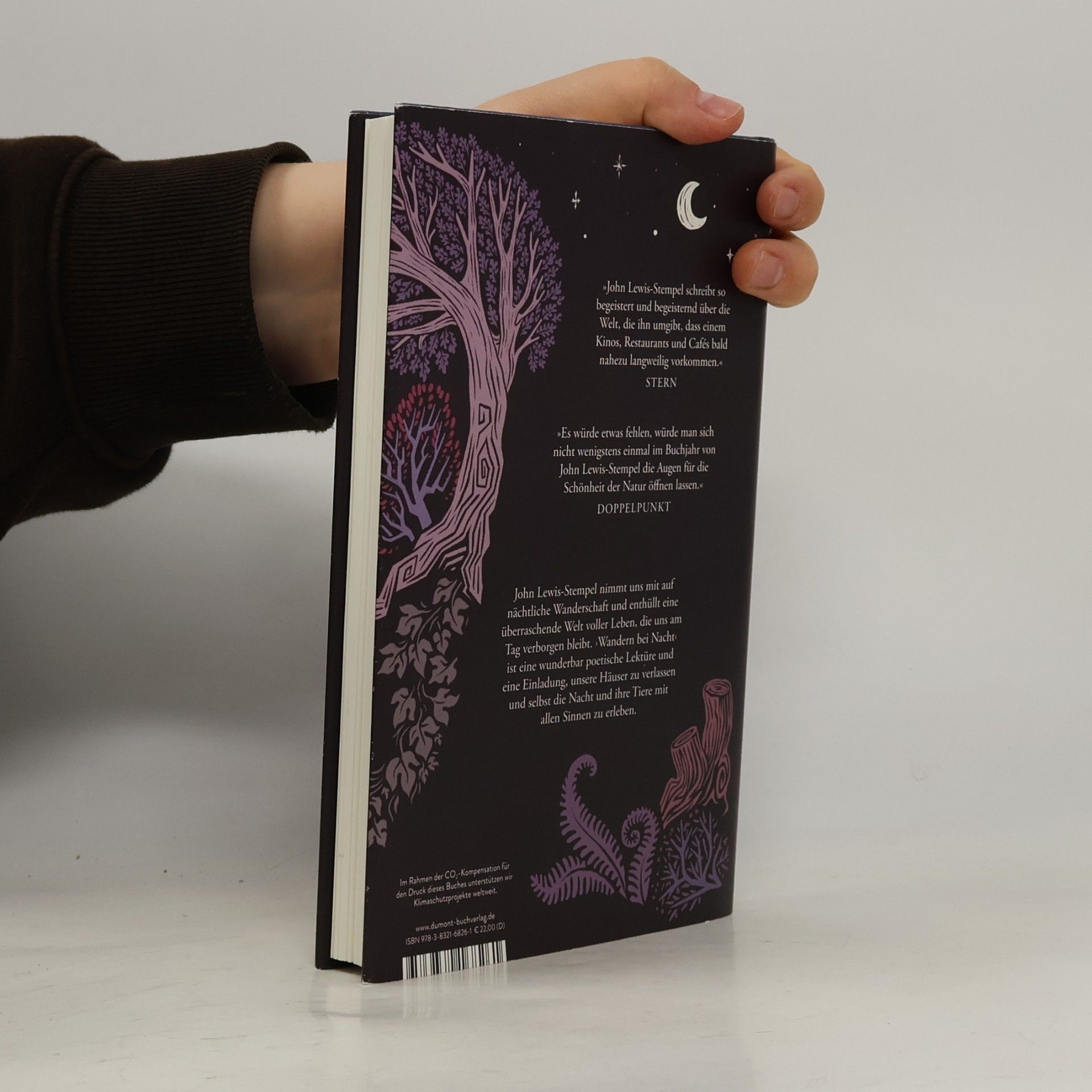 John Lewis-Stempel Wandern bei Nacht