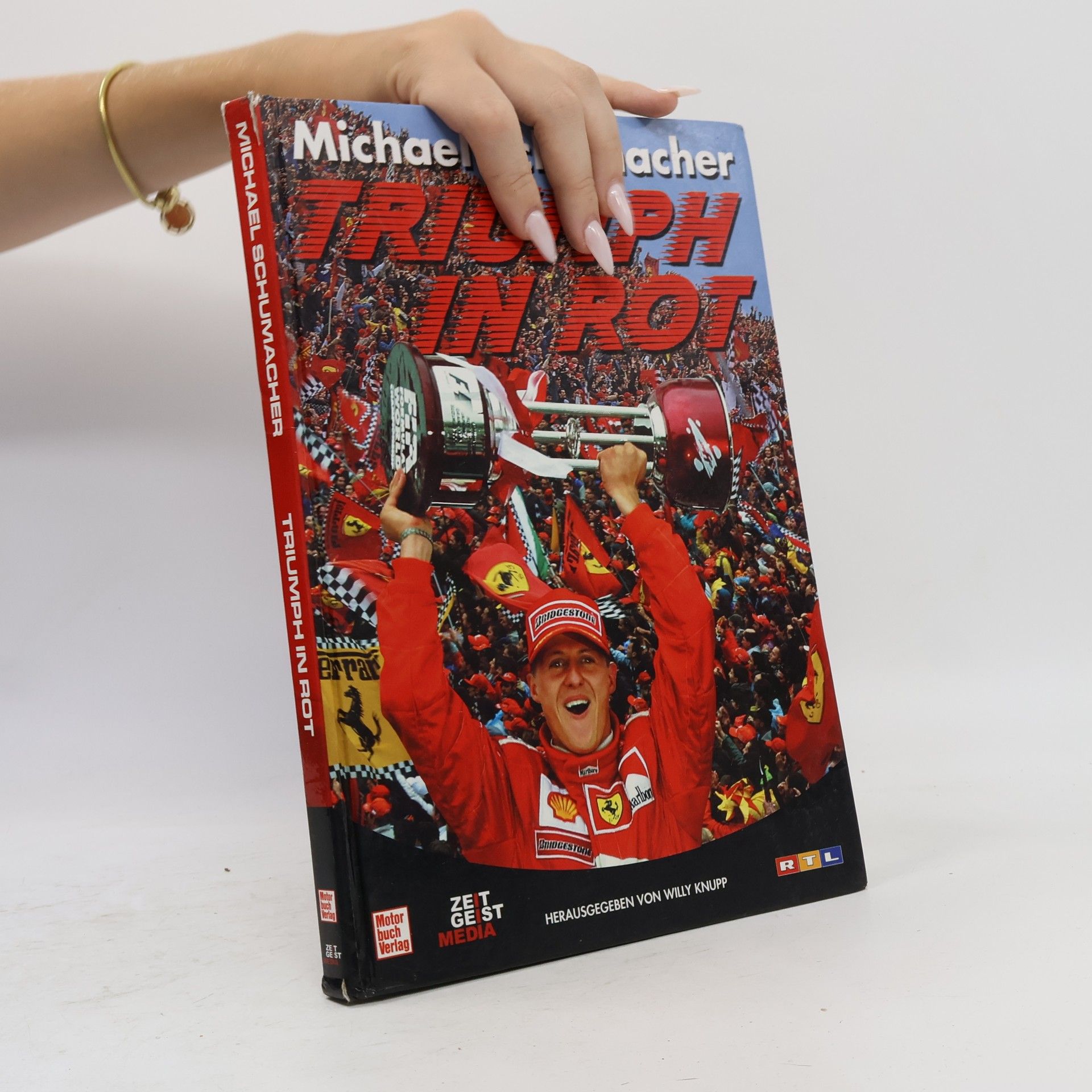 Willy Knupp Michael Schumacher - Triumph in rot