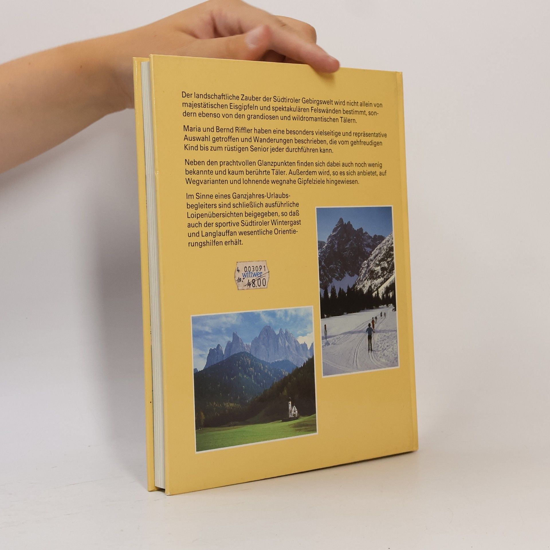 Maria Riffler Wanderungen und Loipen in Gebirgstälern - Südtirol