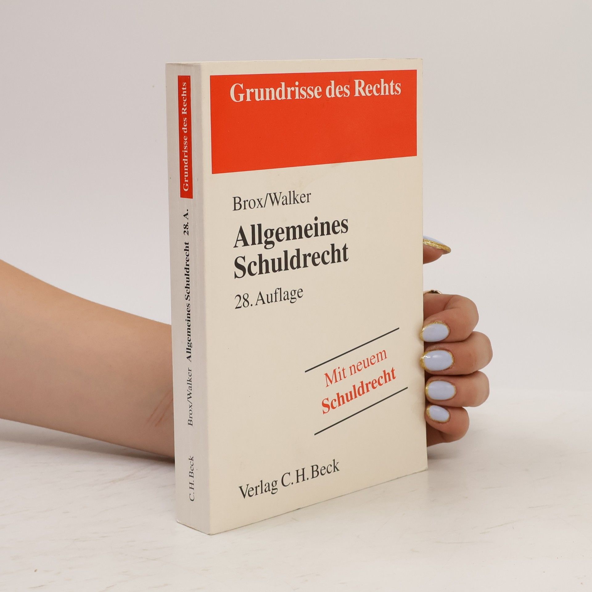 Hans Brox Allgemeines Schuldrecht