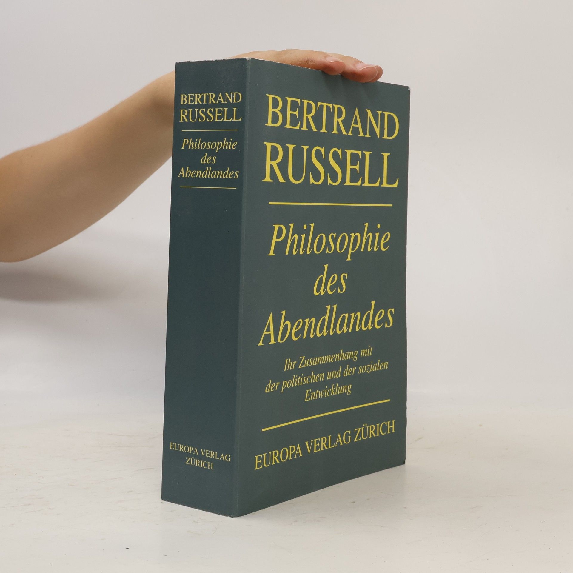 Bertrand Russell Philosophie des Abendlandes