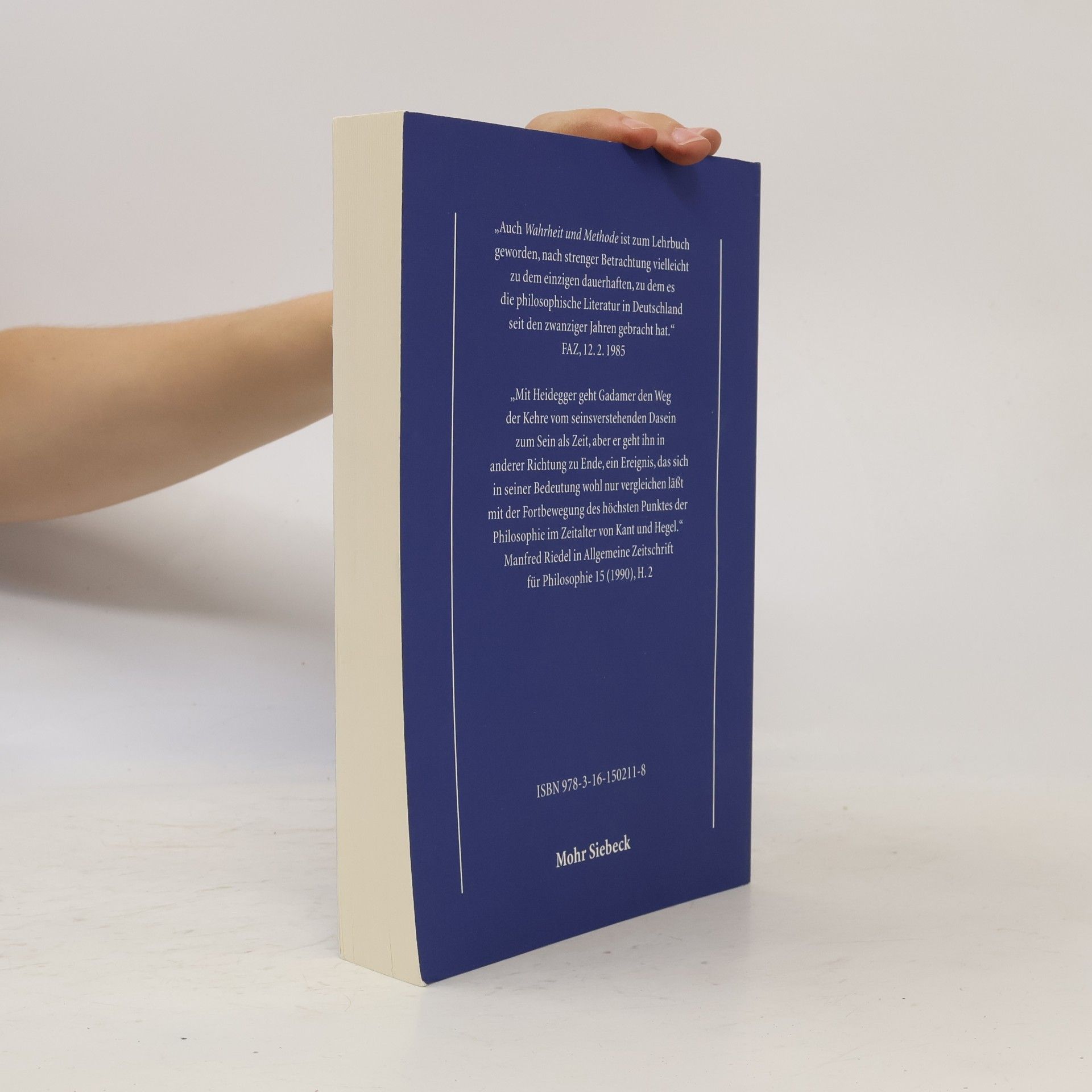 Hans-Georg Gadamer Hermeneutik. Tl.1