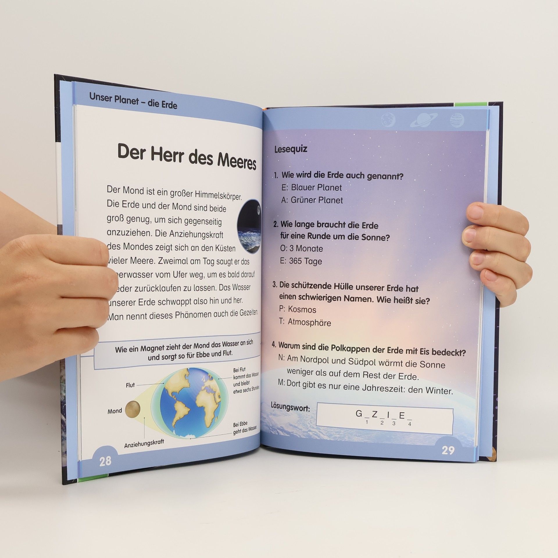 Autores varios Lesen lernen. Planeten, Sterne, Raumfahrt