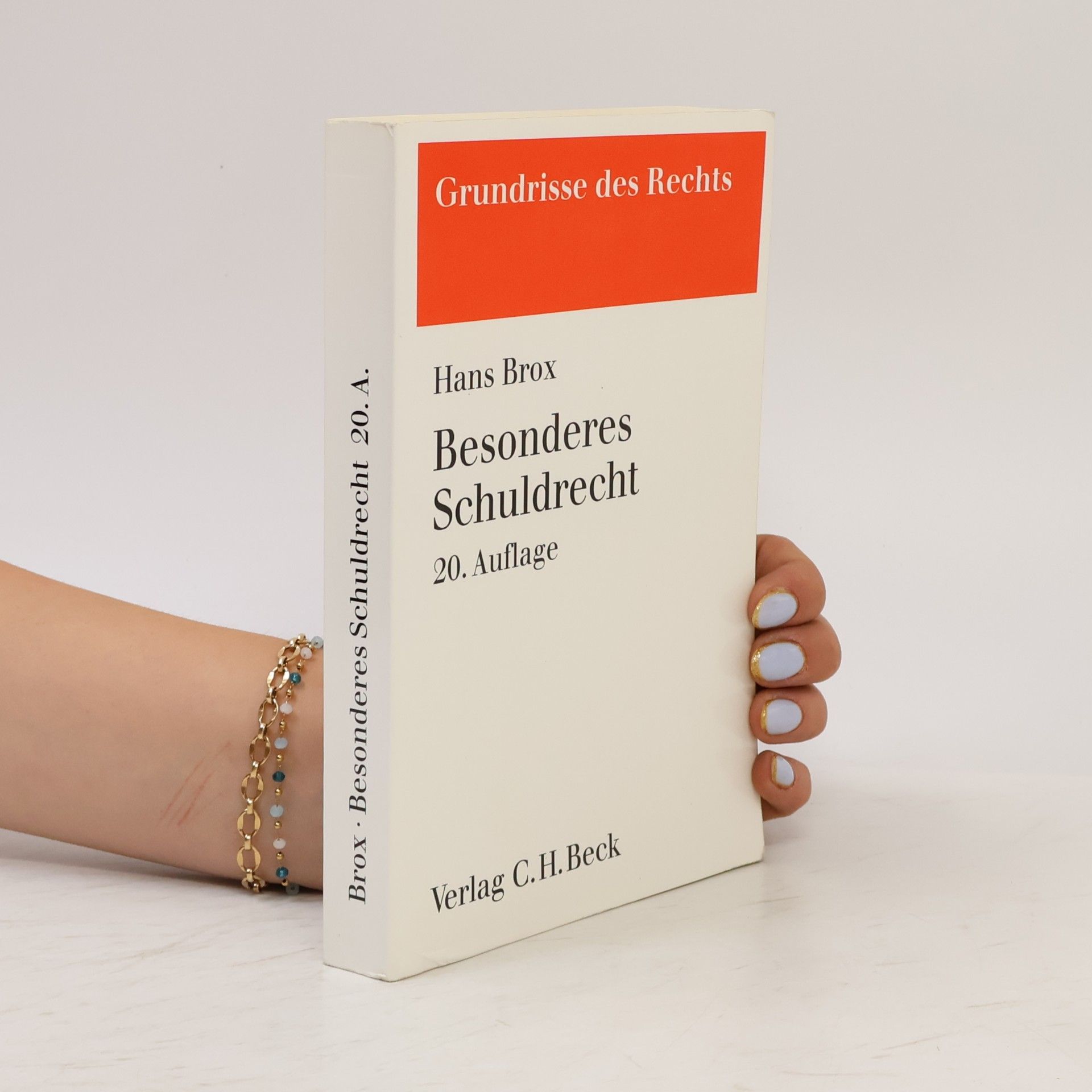 Hans Brox Besonderes Schuldrecht