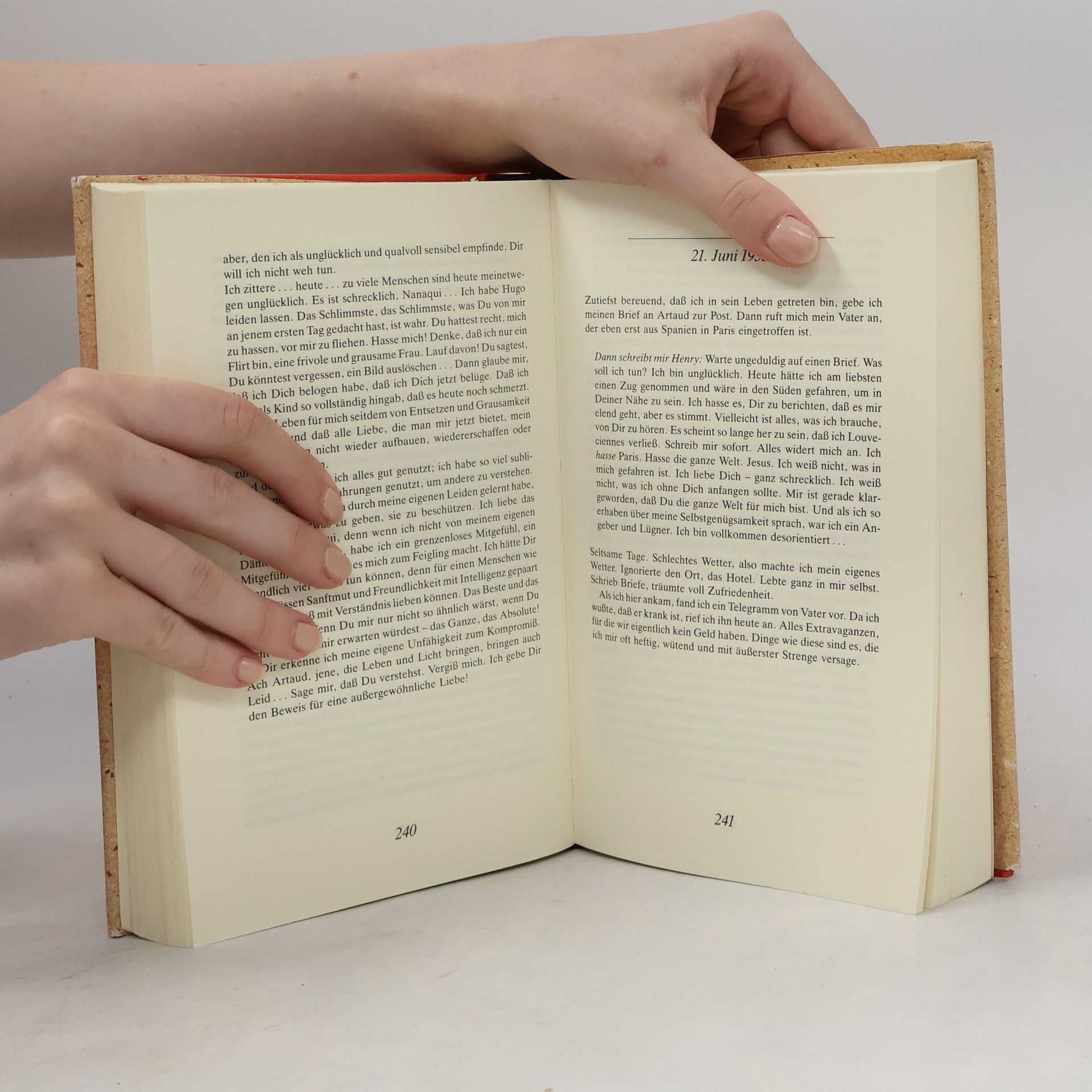 Anaïs Nin Trunken vor liebe
