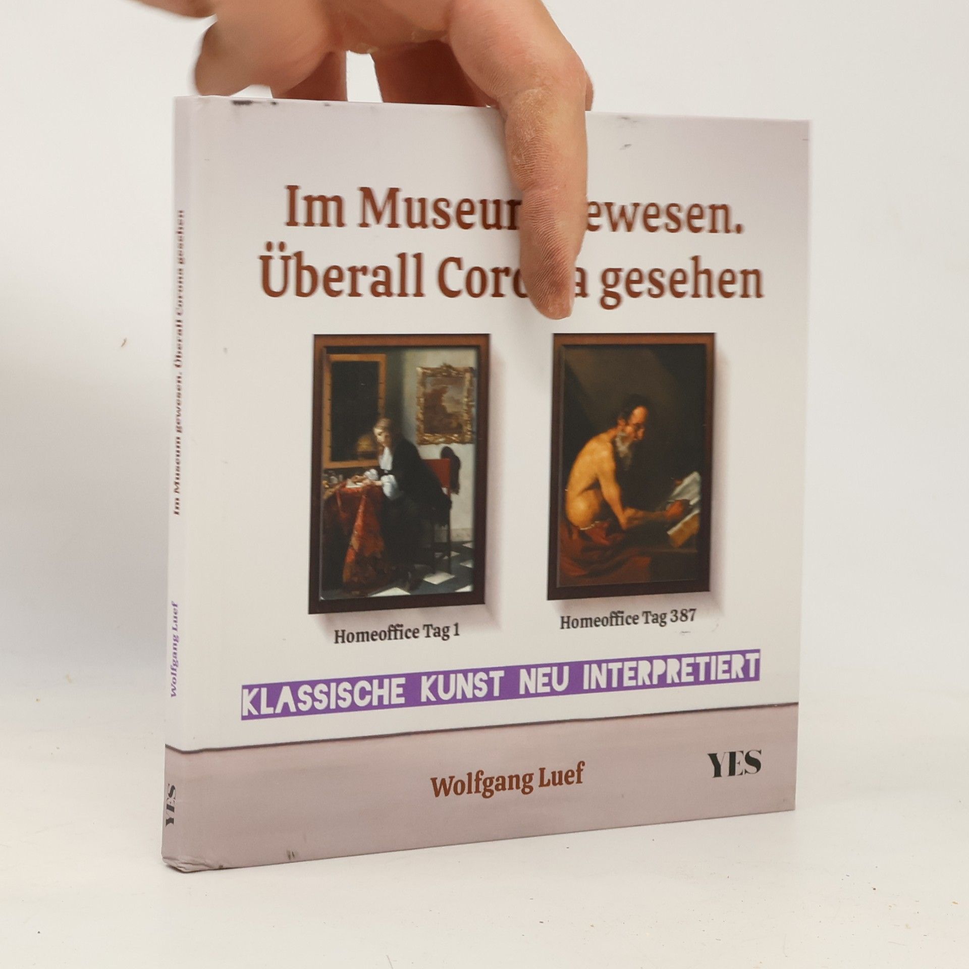 Im Museum gewesen. Überall Corona gesehen