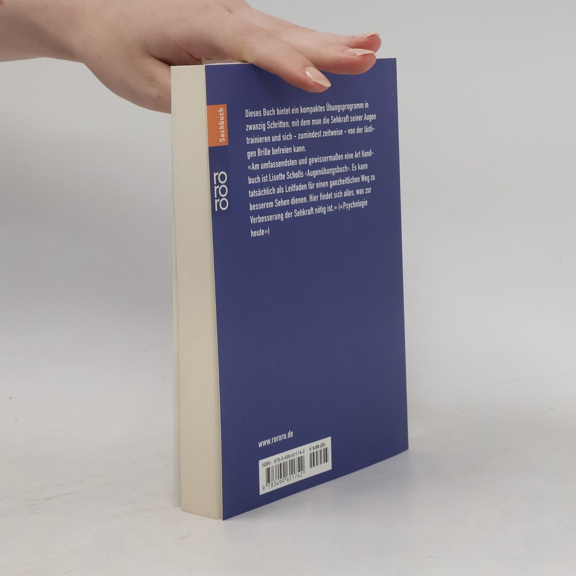 Lisette Scholl Das Augenübungsbuch