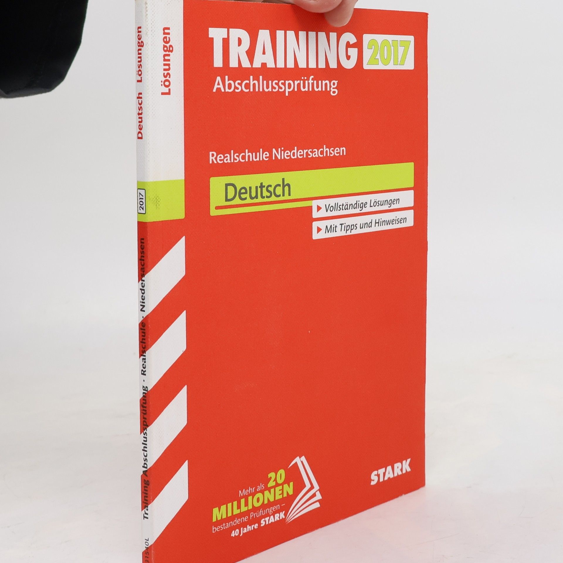 Various authors Training Abschlussprüfung 2017 - Realschule Niedersachsen - Deutsch Lösungsheft