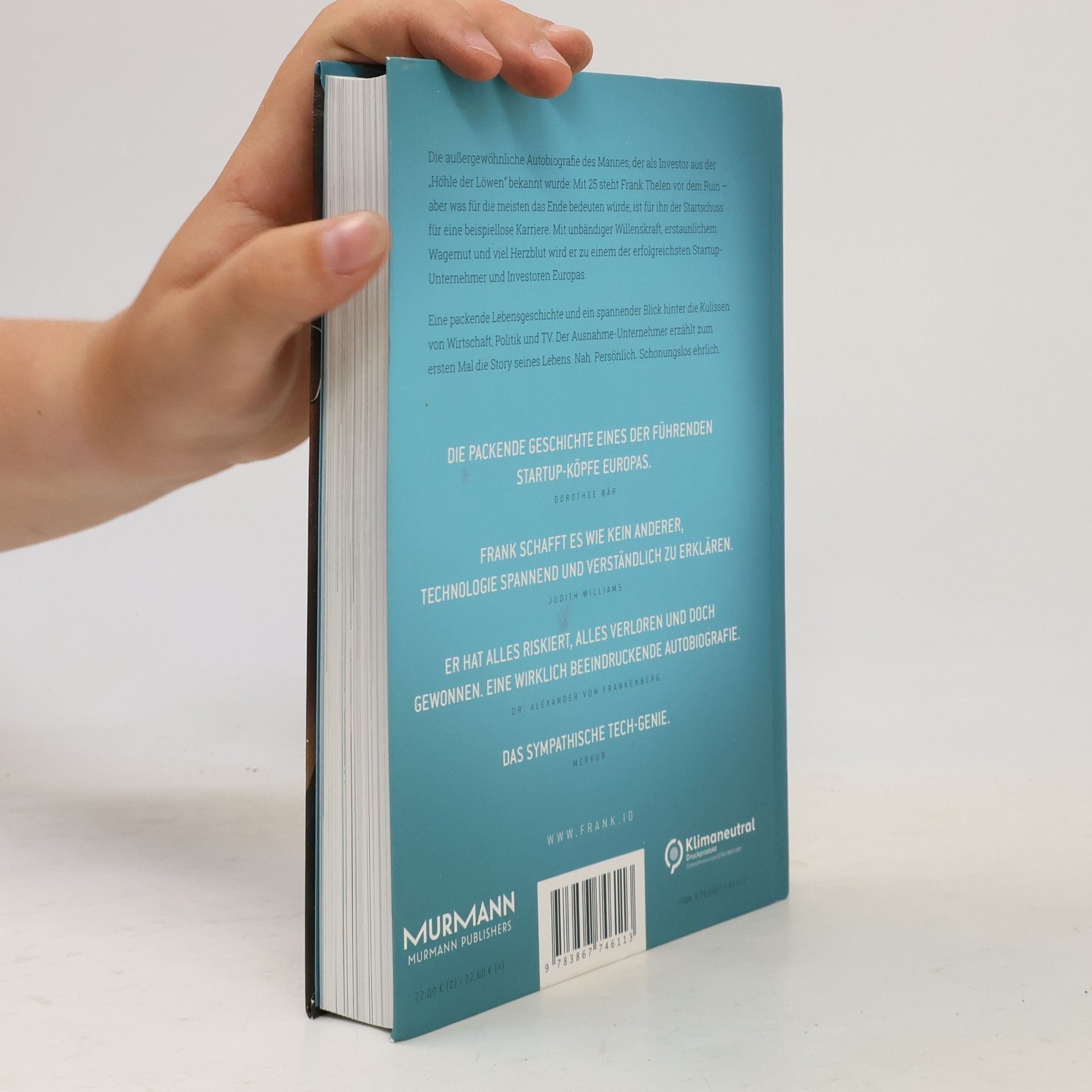 Autorenkollektiv Frank Thelen: Die autobiografie
