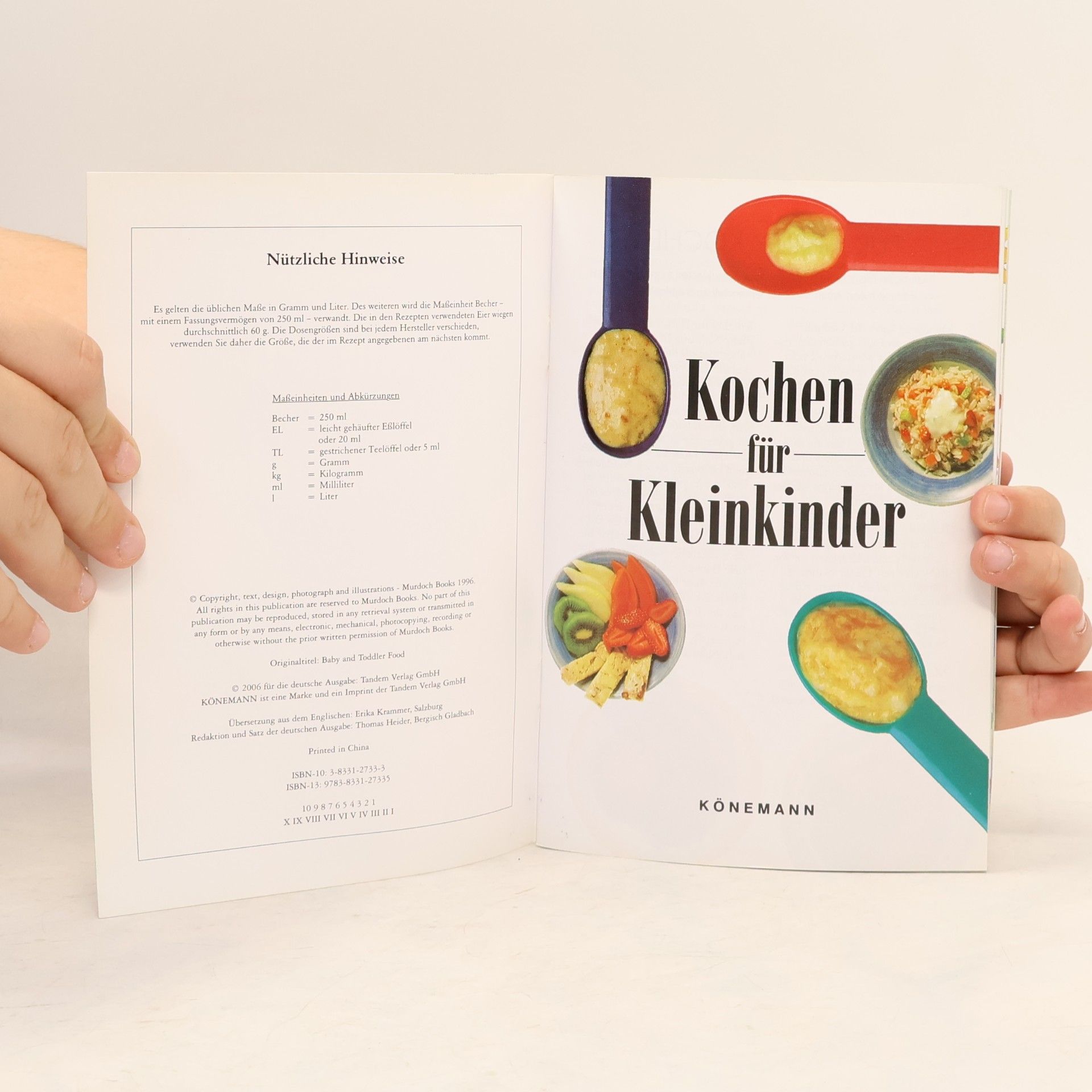 Anne Wilson Kochen für Kleinkinder