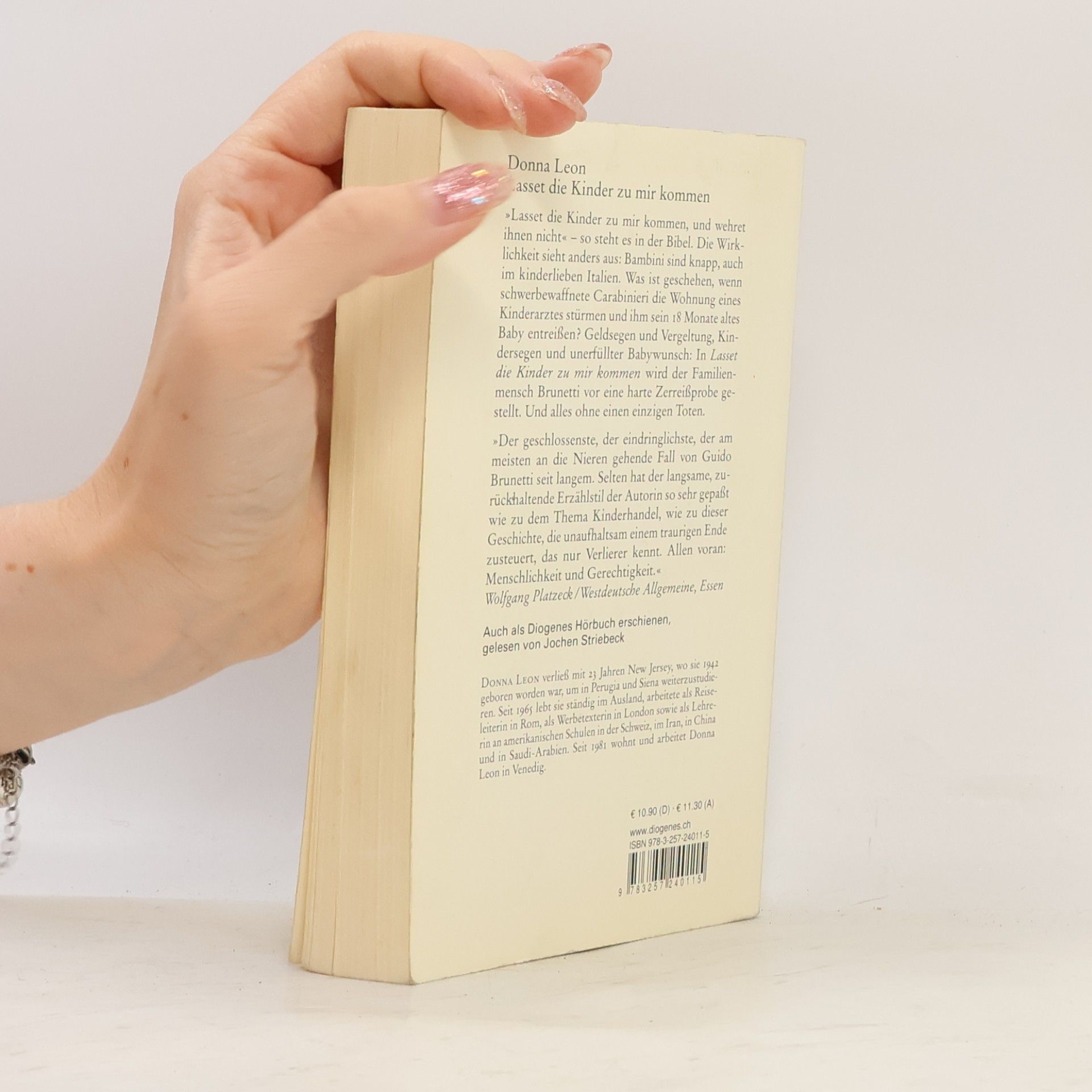 Donna Leon Lasset die Kinder zu mir kommen