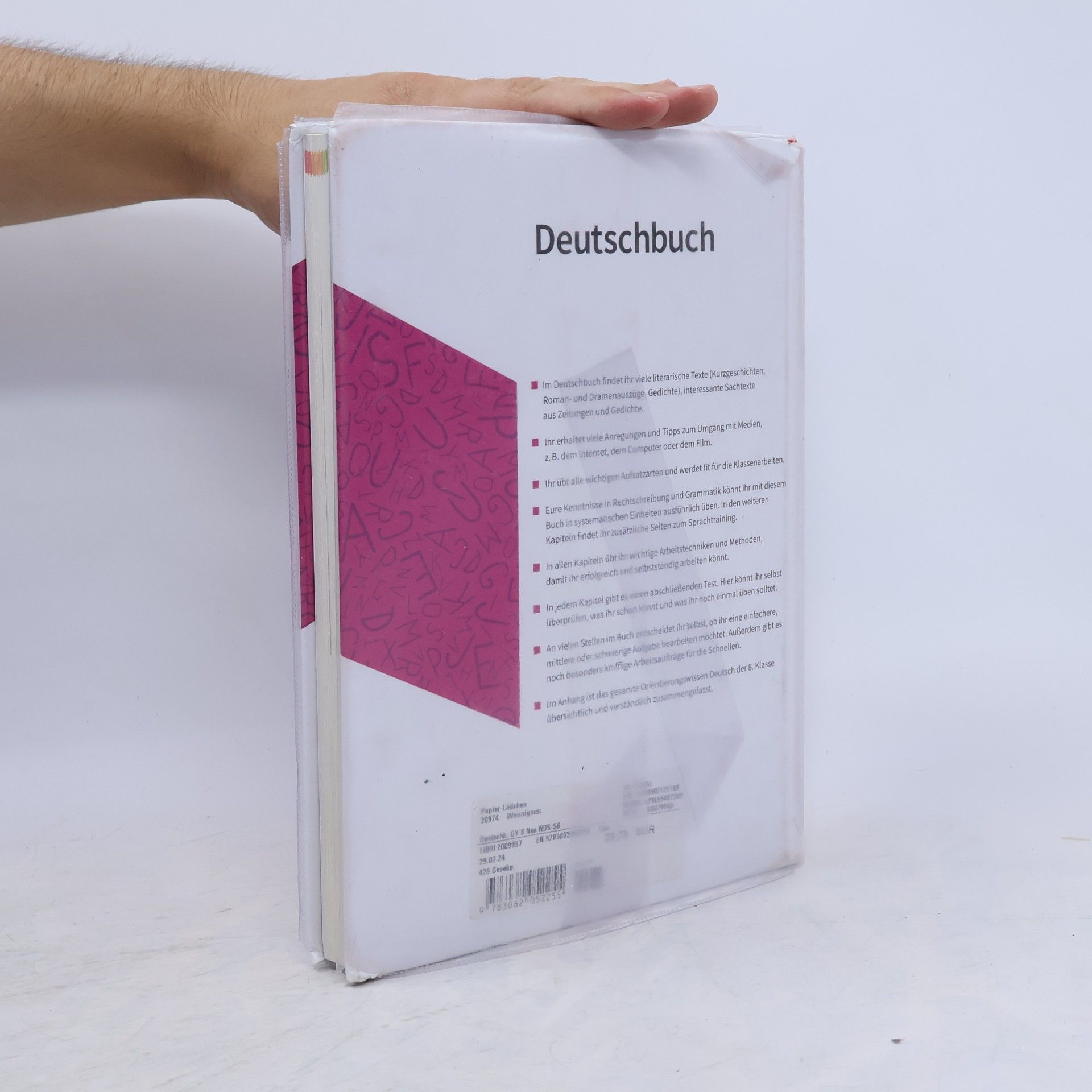 Deborah Mohr Deutschbuch Gymnasium - Niedersachsen - Neue Ausgabe. 8. Schuljahr - Schülerbuch