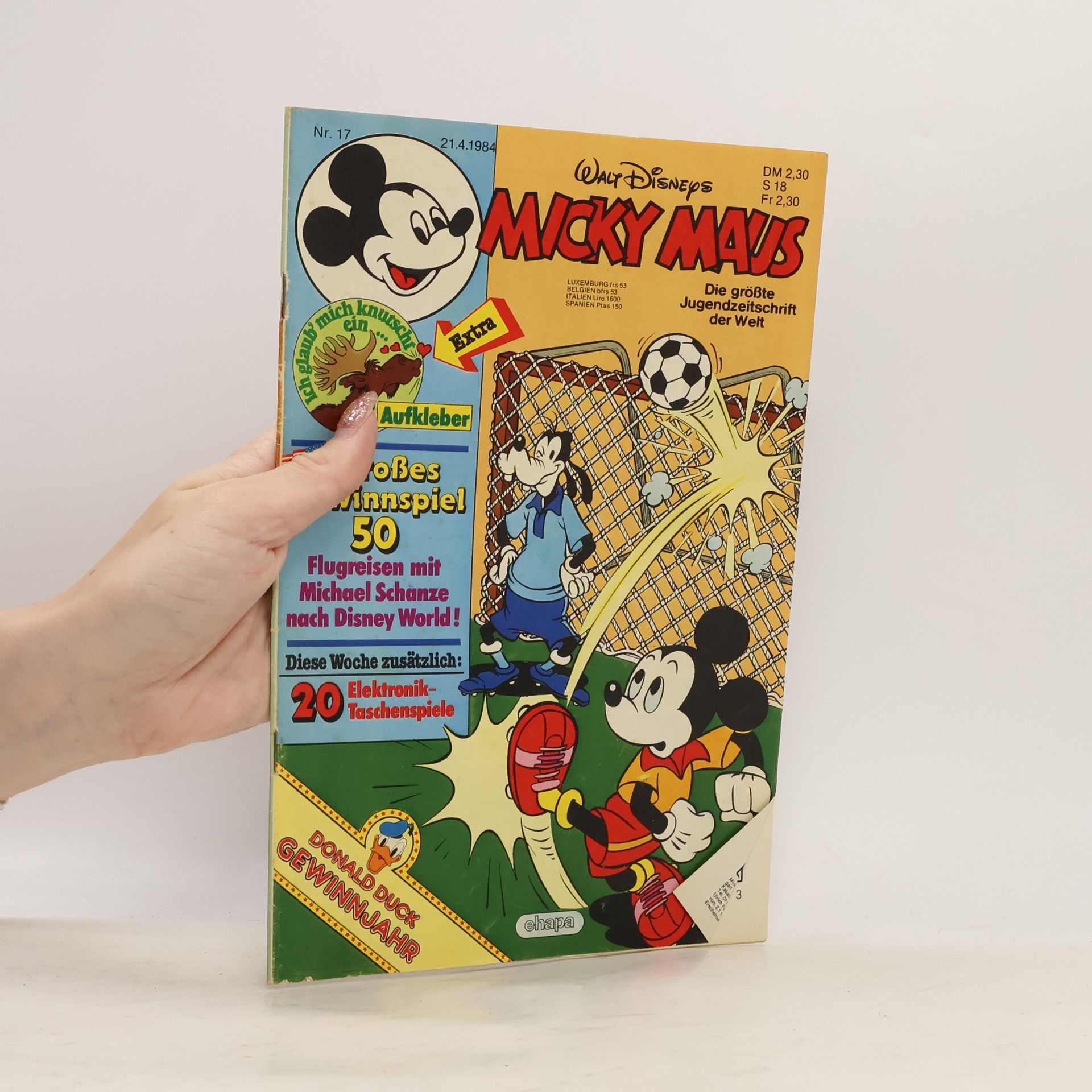Walt Disney Micky Maus 17/1984