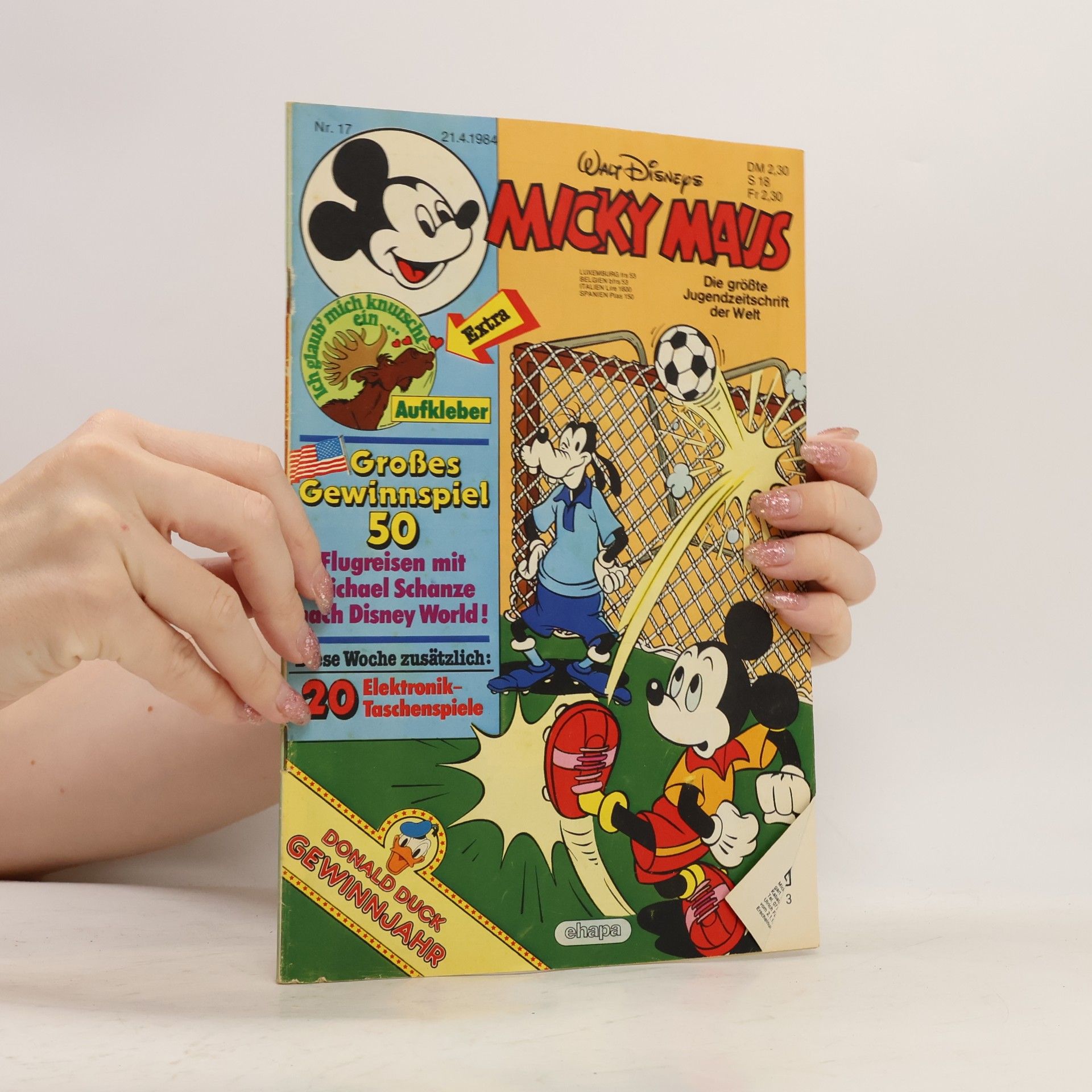 Walt Disney Micky Maus 17/1984