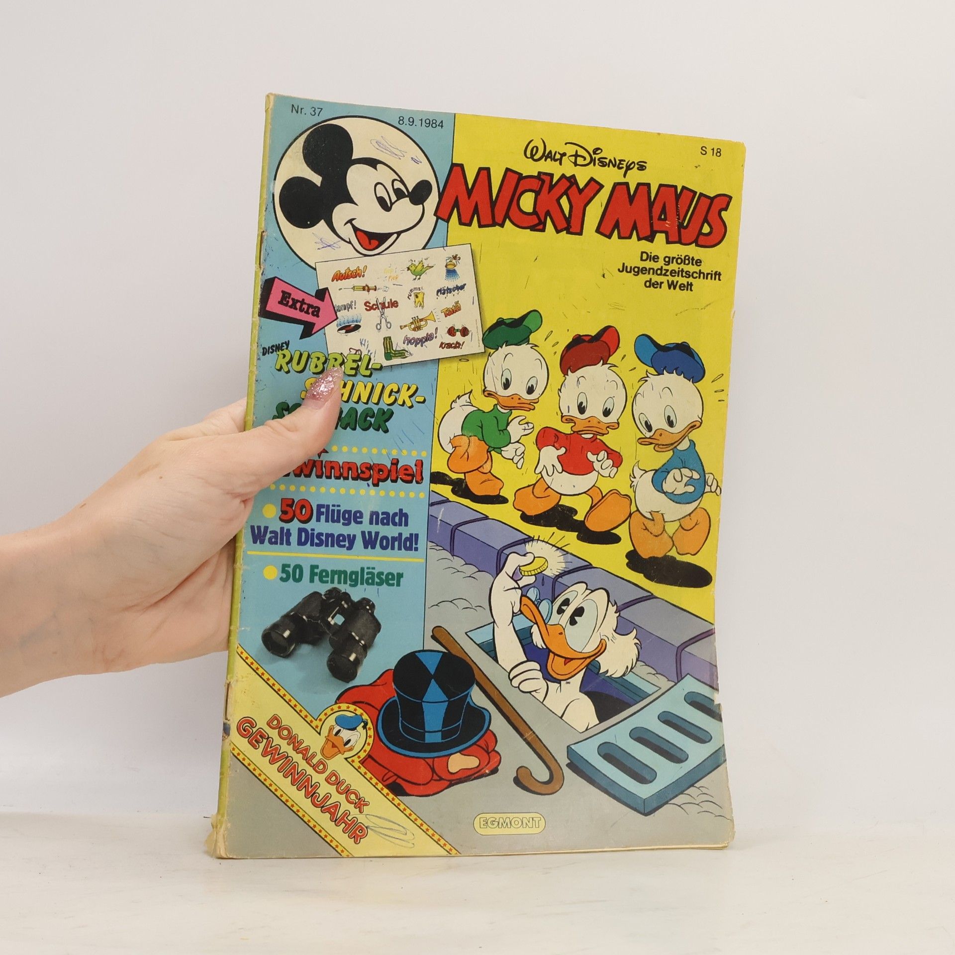 Walt Disney Micky Maus 37/1984