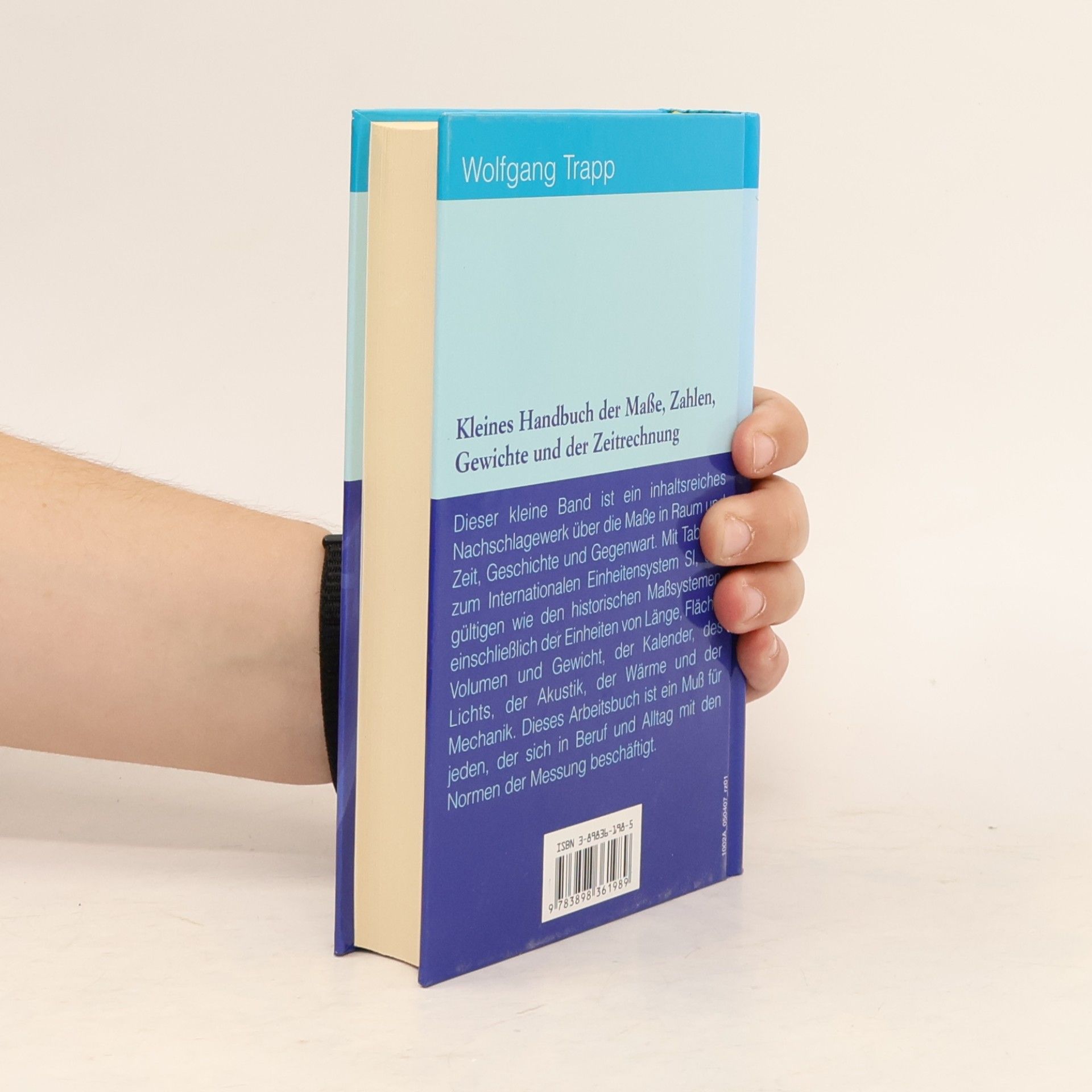 Wolfgang Trapp Kleines Handbuch der Maße, Zahlen, Gewichte und der Zeitrechnung