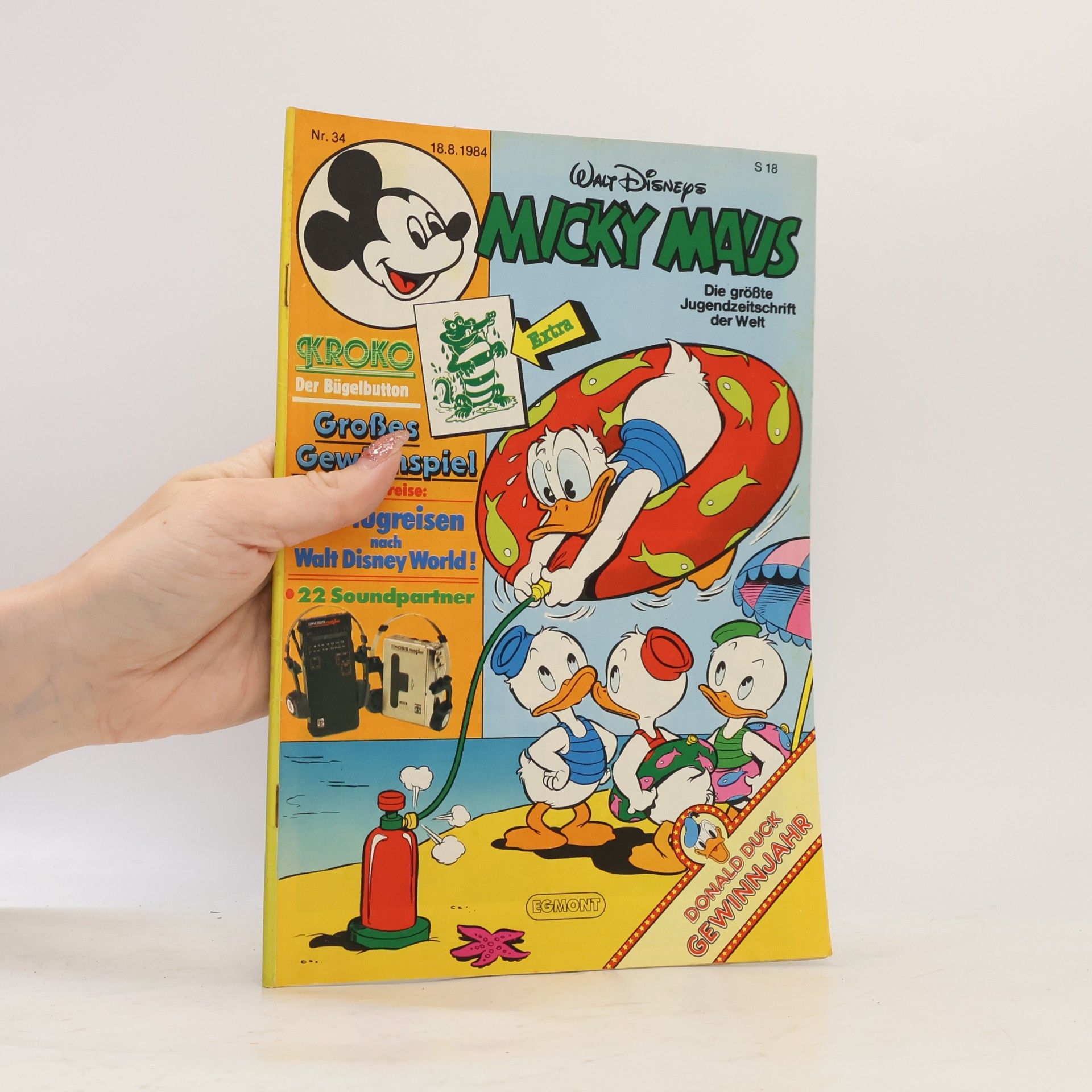 AA.VV. Micky Maus Nr. 34 8/1984