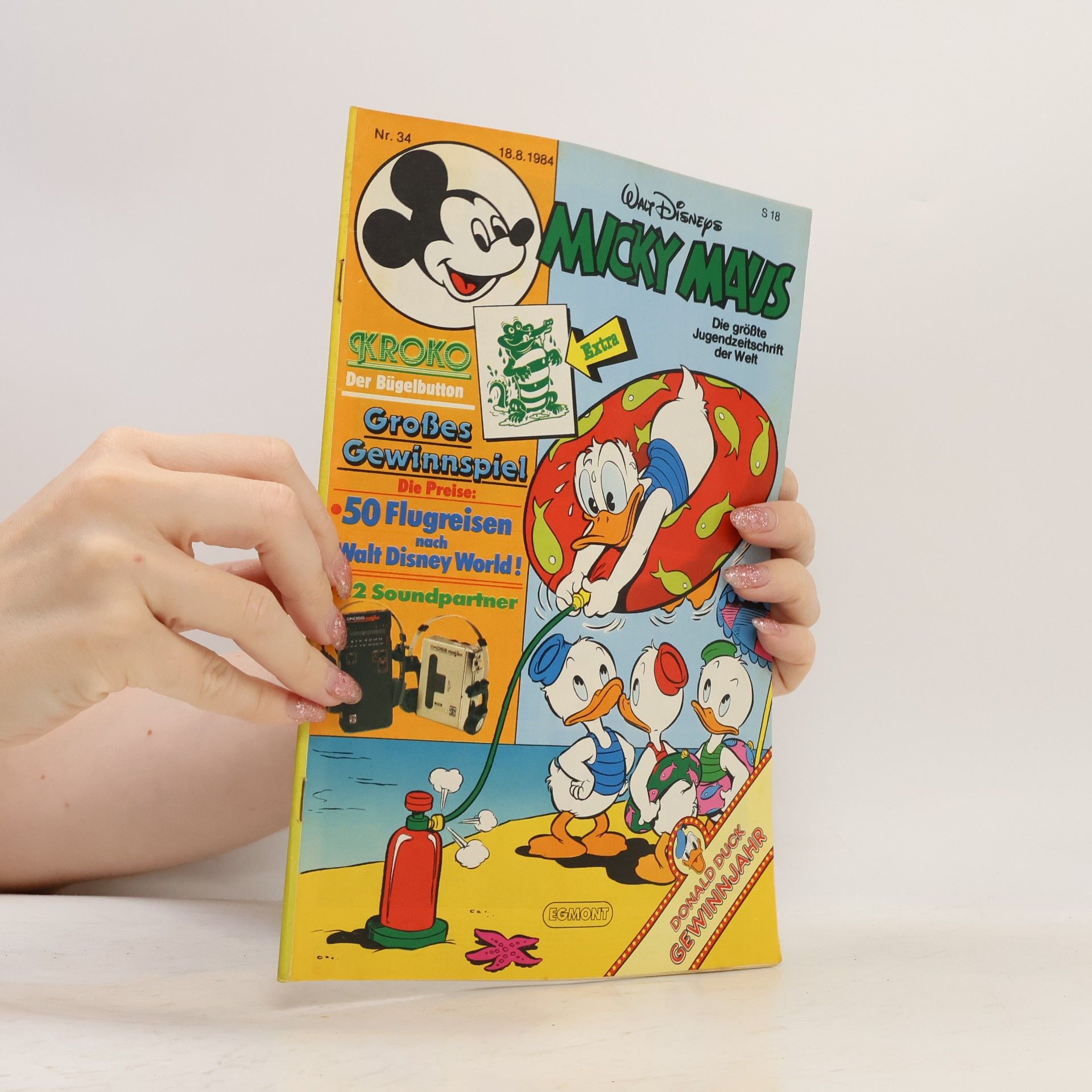 Autorenkollektiv Micky Maus Nr. 34 8/1984