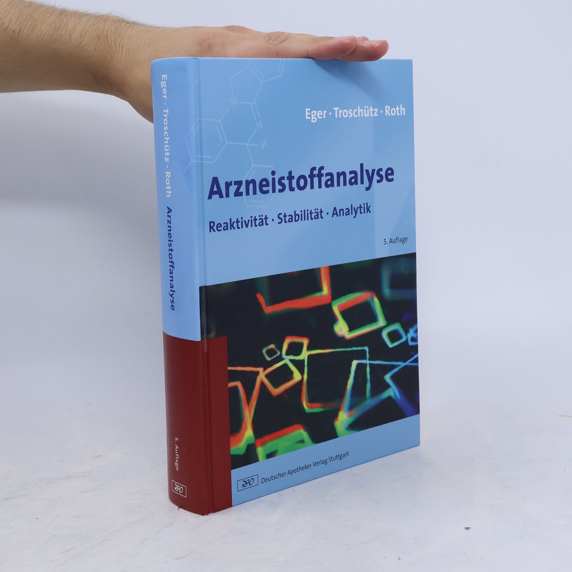 Reinhard Troschütz Arzneistoffanalyse