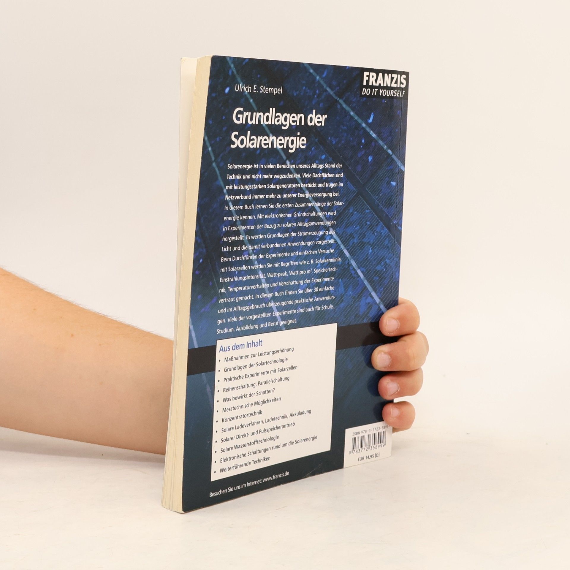 Ulrich E. Stempel Grundlagen der Solarenergie
