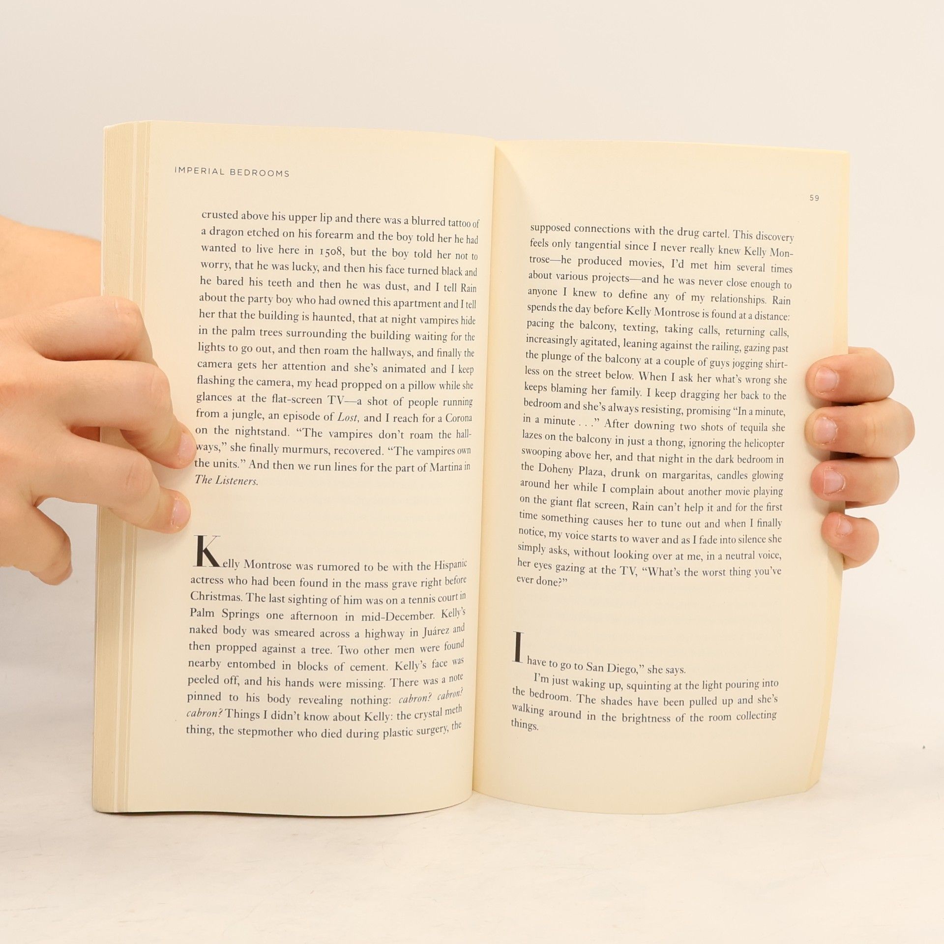 Bret Easton Ellis Imperial Bedrooms
