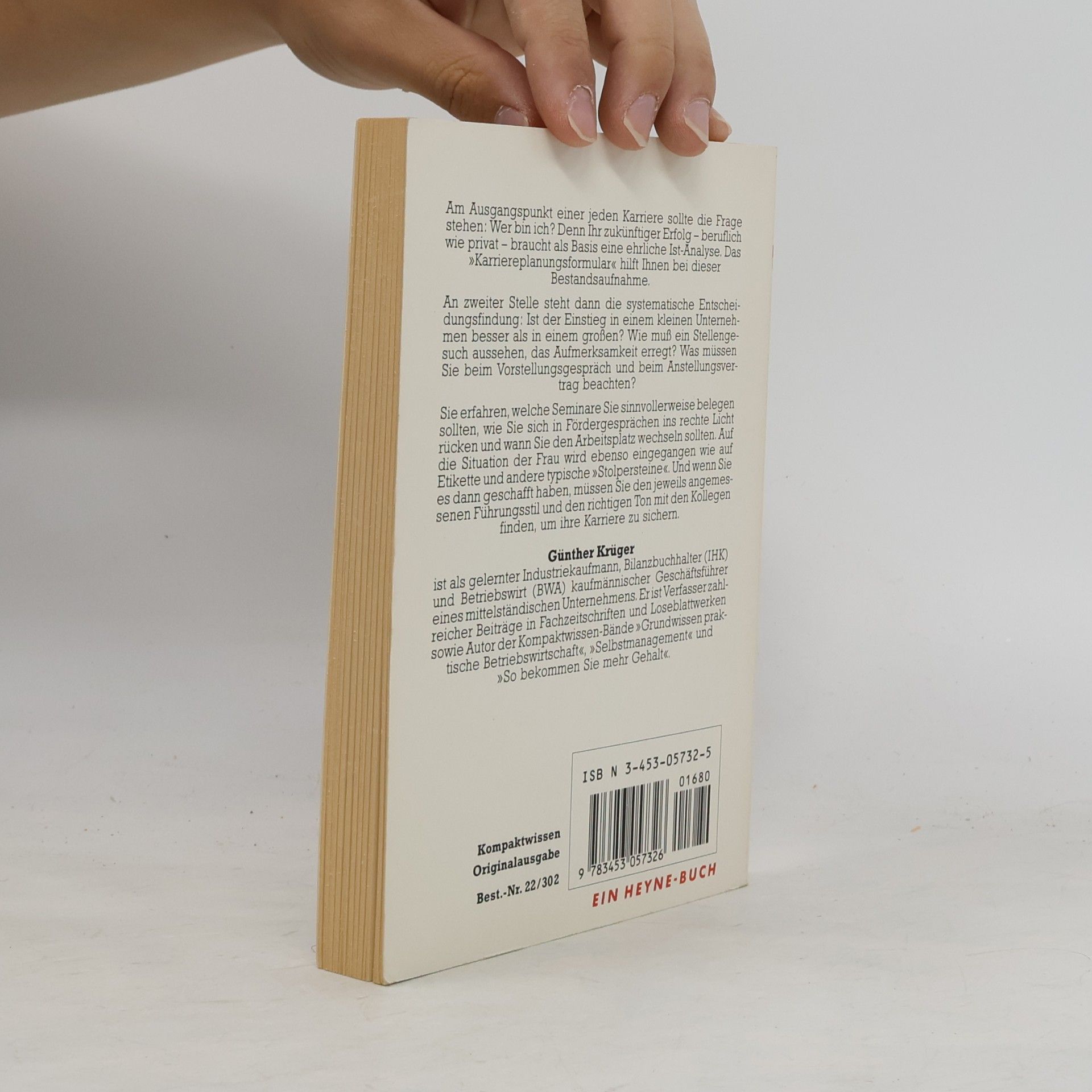 Günther H. Krüger Handbuch Karriere-Training