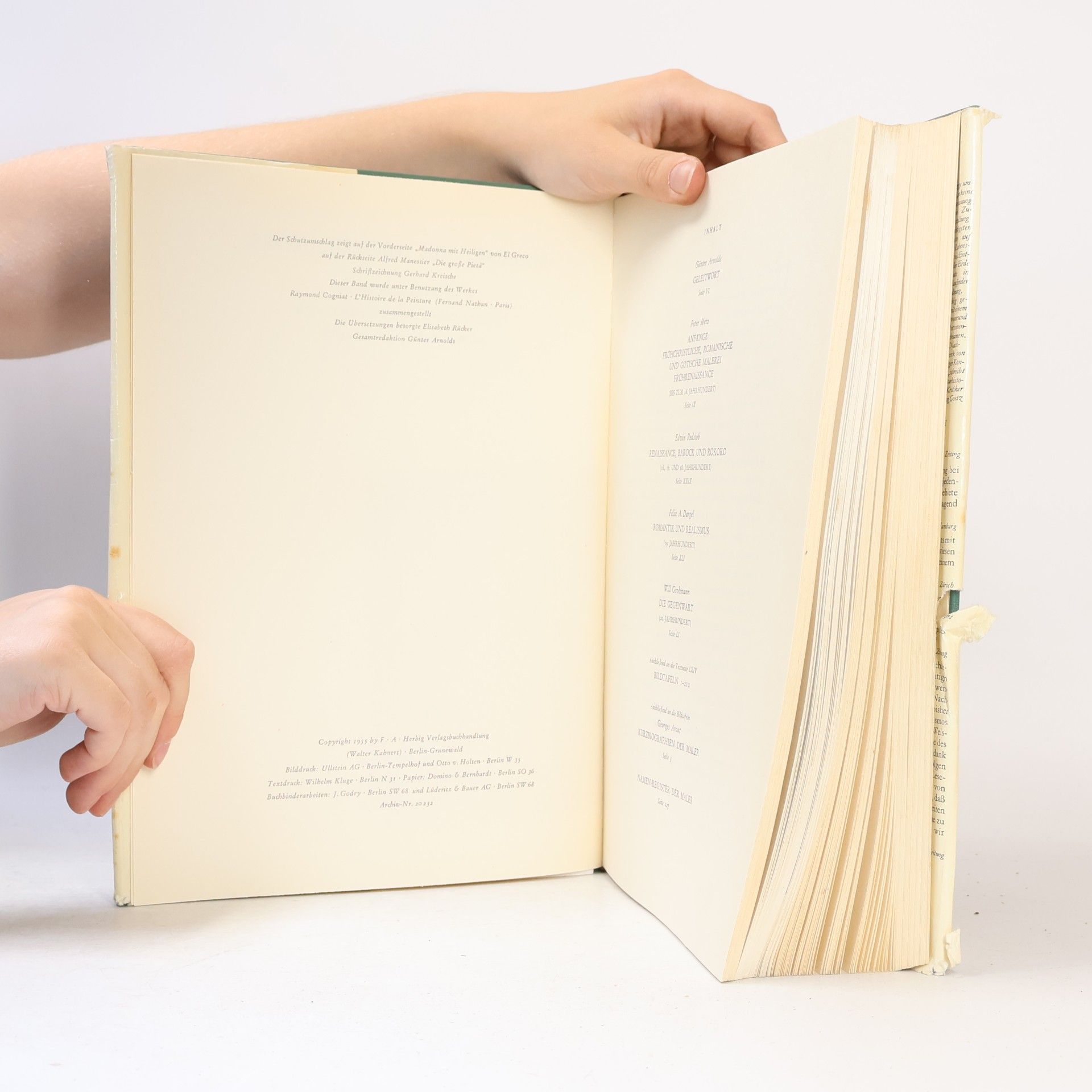 Autores varios Malerei des Abendlandes