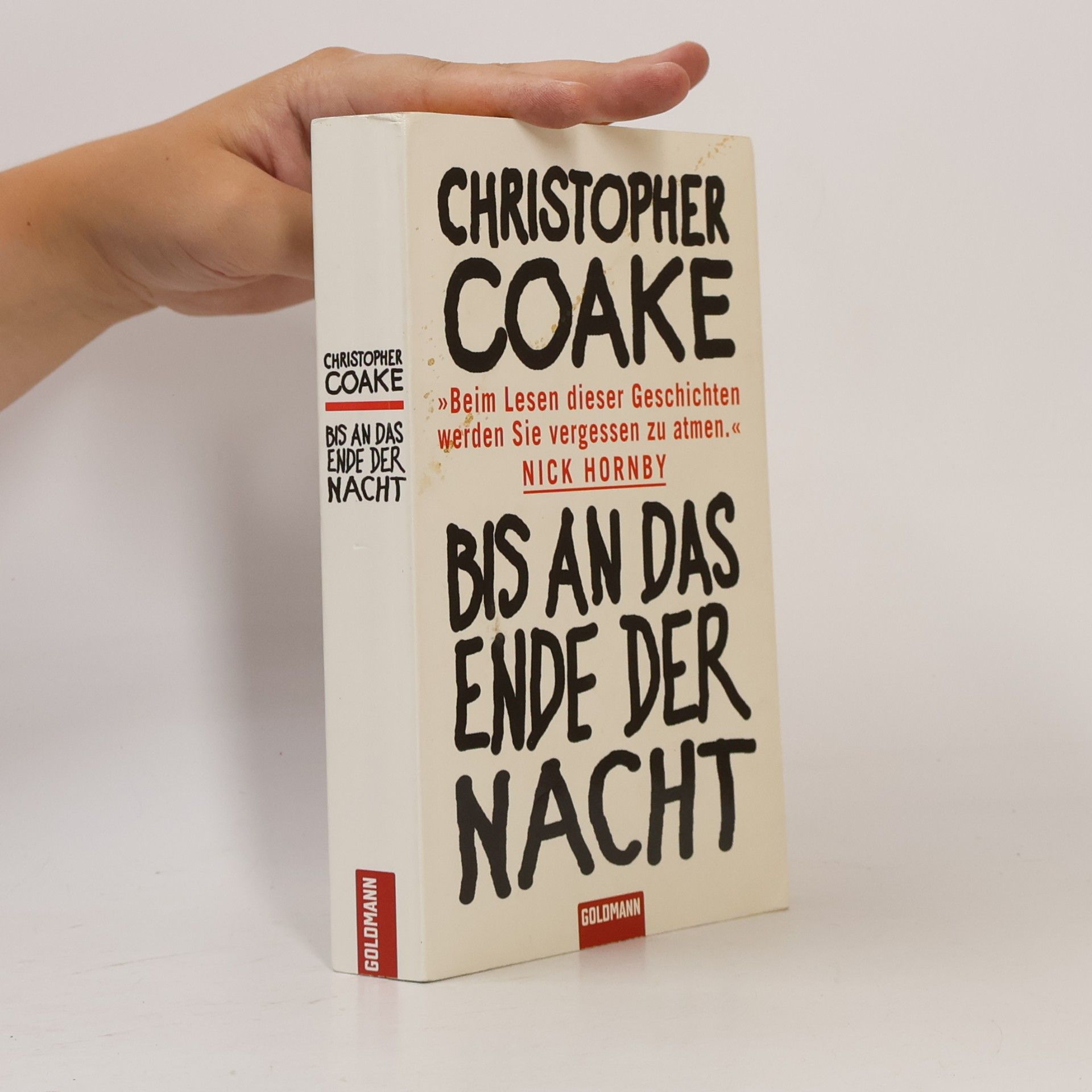 Christopher Coake Bis an das Ende der Nacht