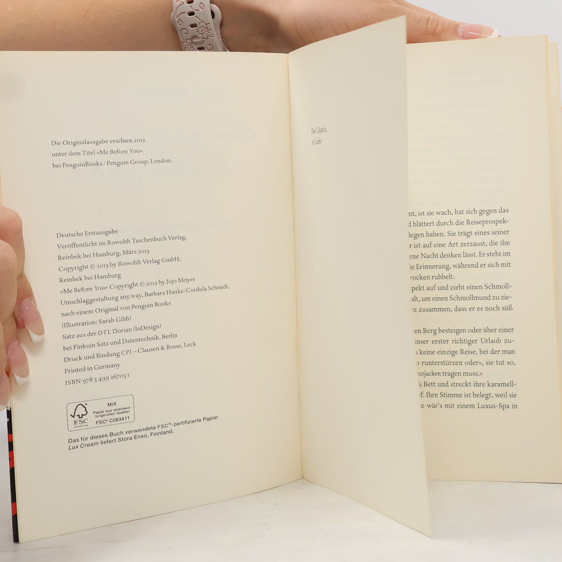 Jojo Moyes Ein ganzes halbes Jahr