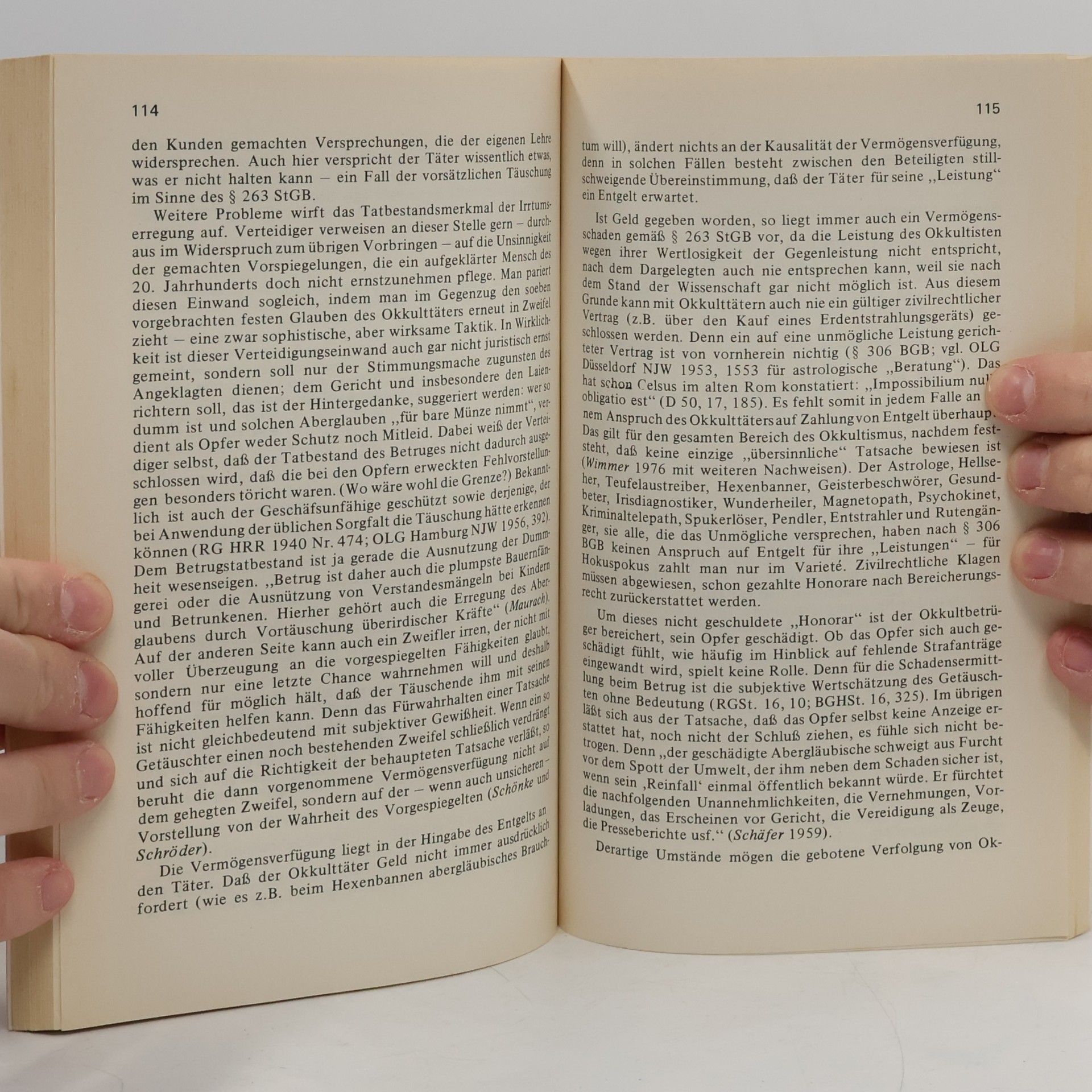 Otto Prokop Wünschelrute, Erdstrahlen, Radiästhesie
