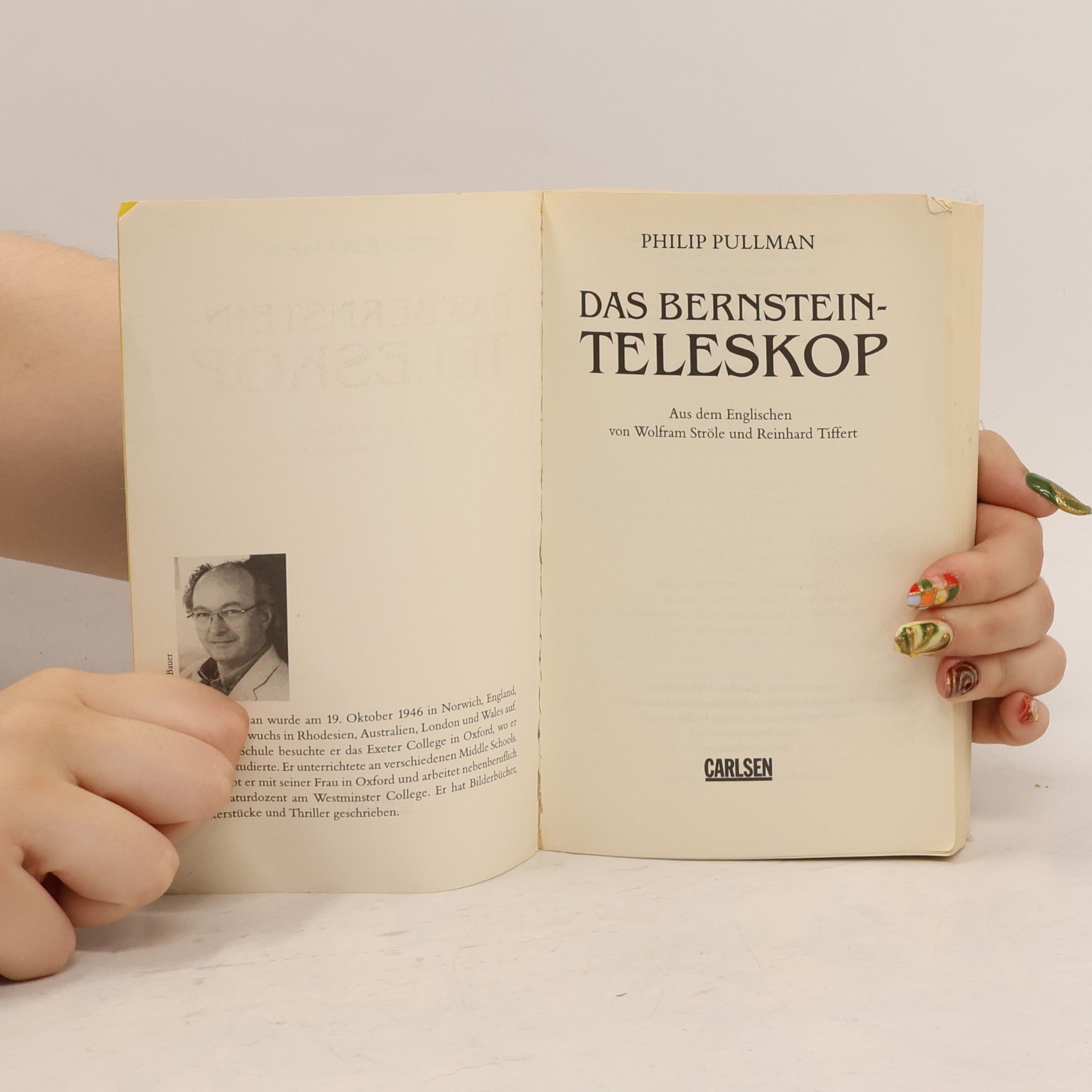 Philip Pullman Das Bernstein-Teleskop