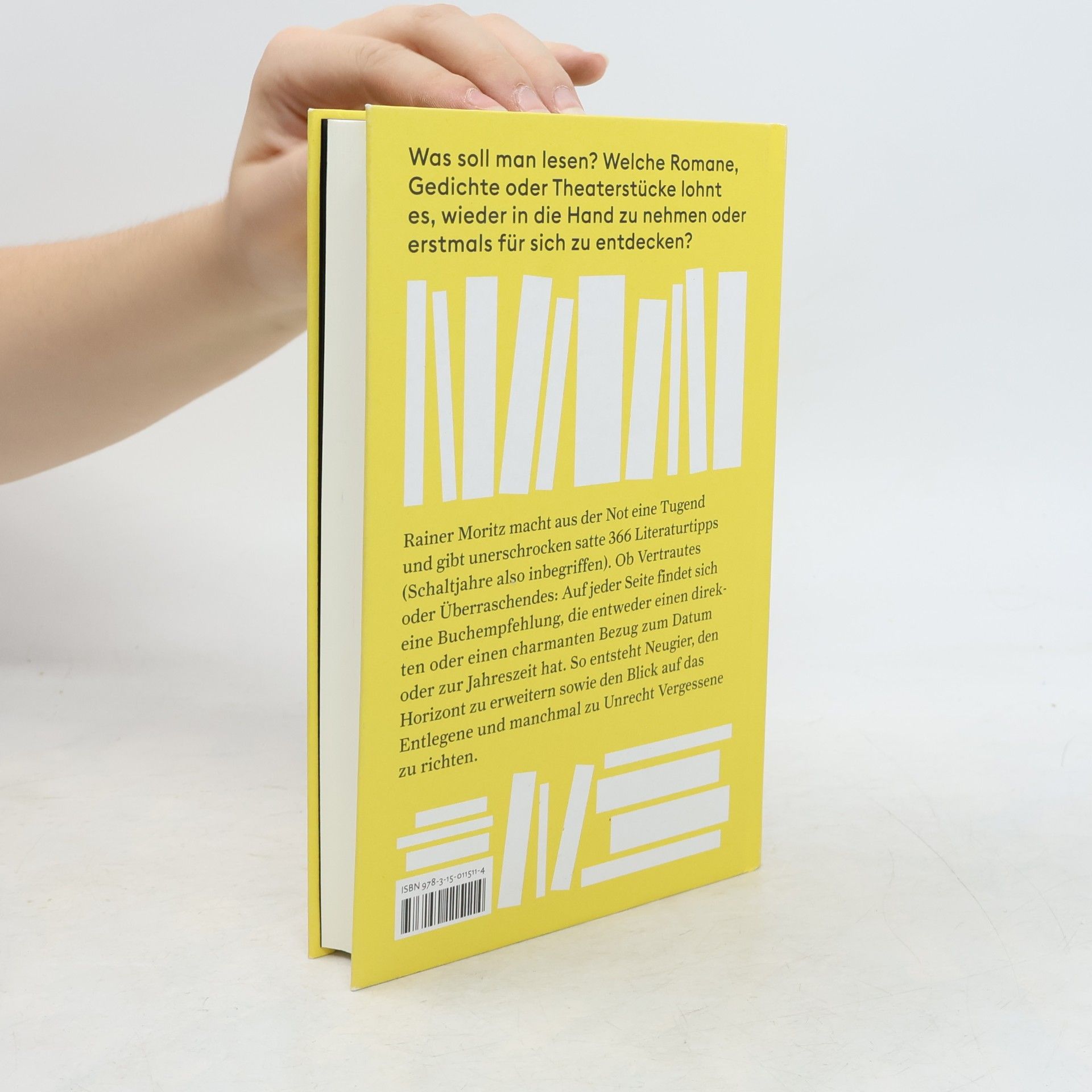 Rainer Moritz Das Jahr in Büchern. Literaturtipps für jeden Tag