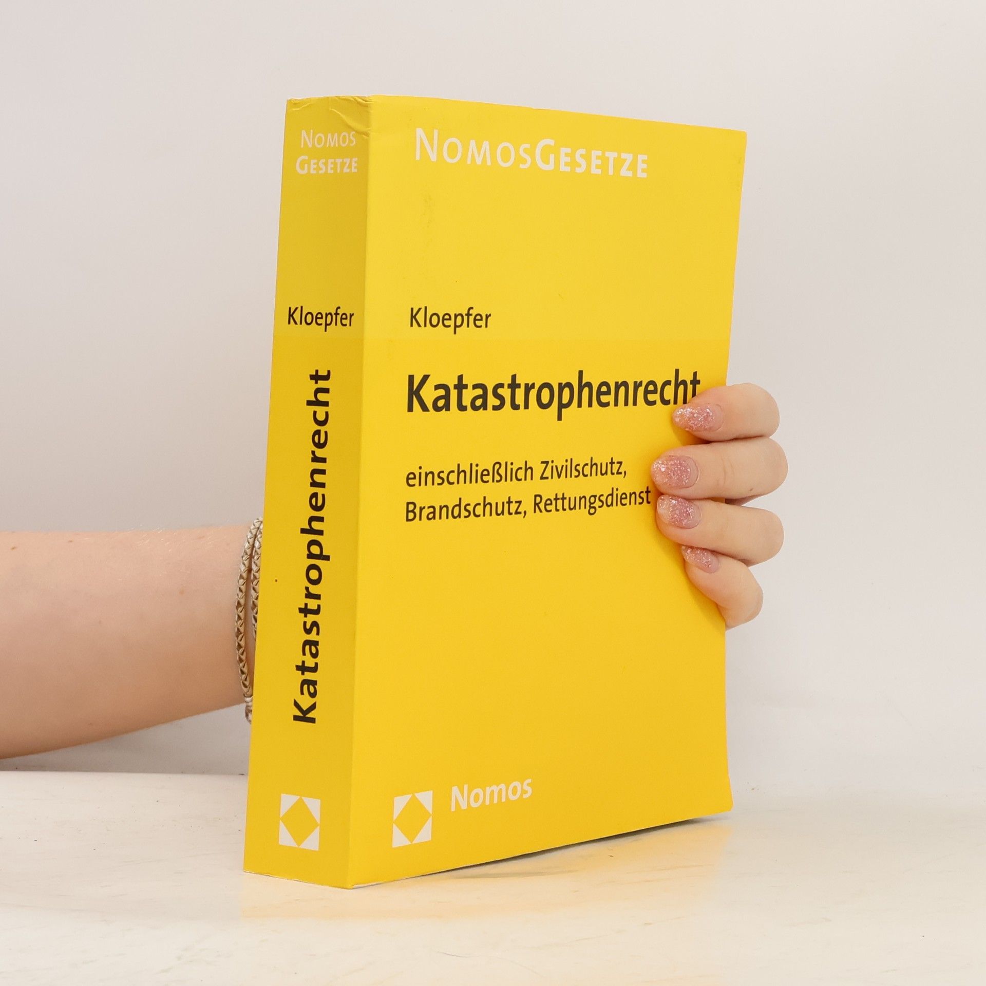 Michael Kloepfer Nomos Gesetze: Katastrophenrecht