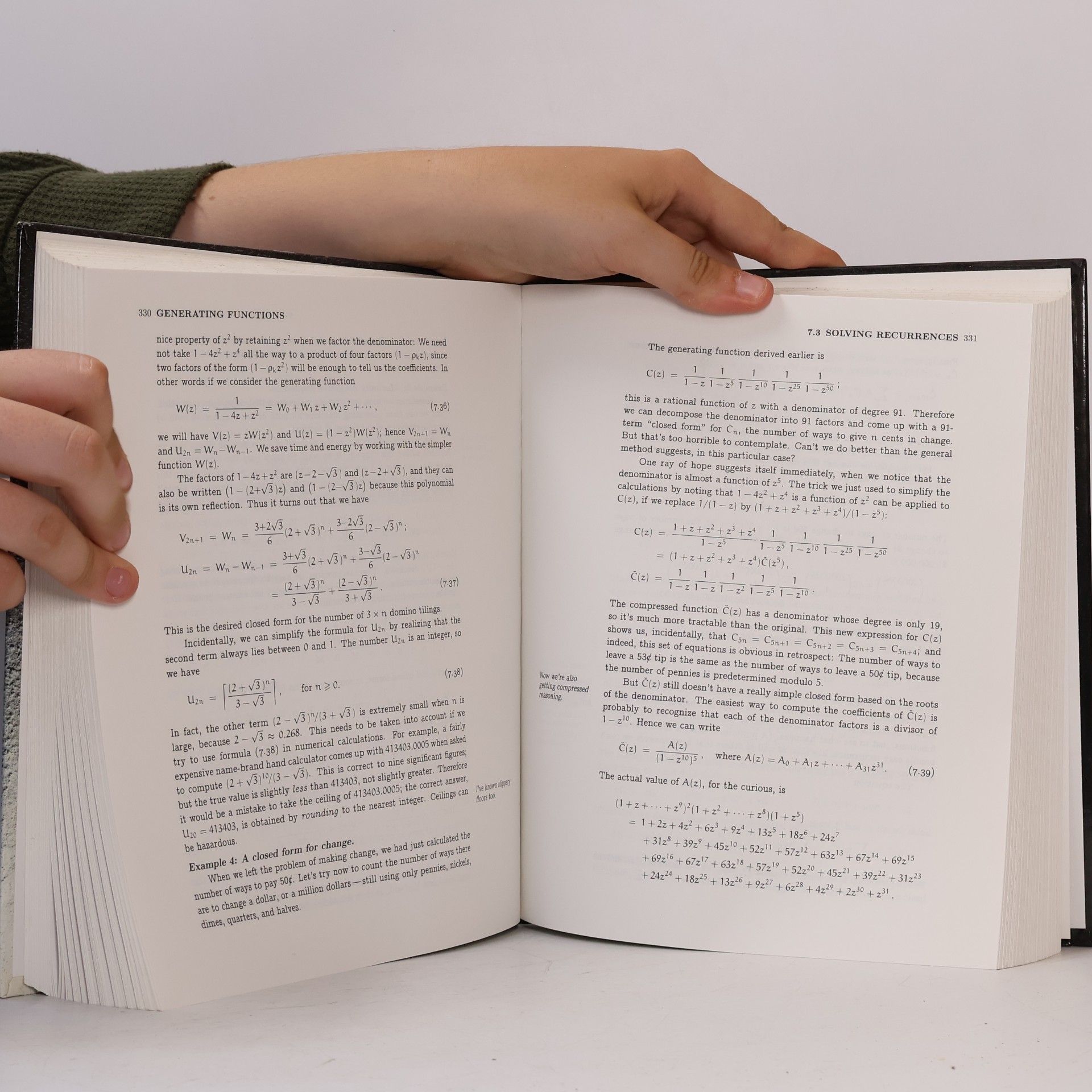 Donald E. Knuth Concrete Mathematics. A Foundation for Computer Science.