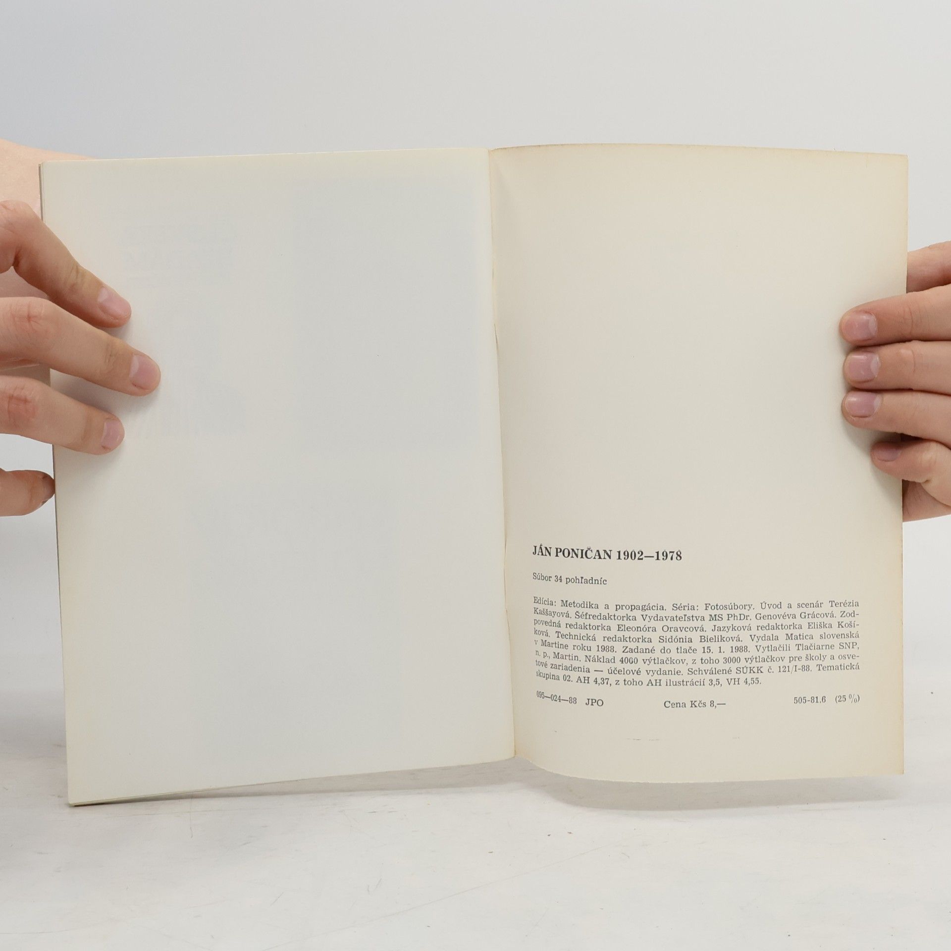 Autores varios Ján Poničan 1902-1978